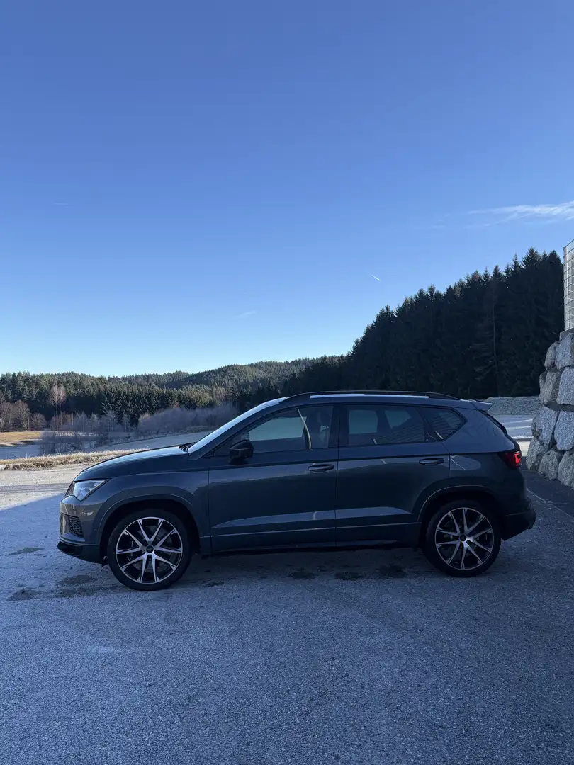 CUPRA Ateca 4Drive 1.Besitz|Panorama|AHK|8-fach|Scheckheft Grau - 2