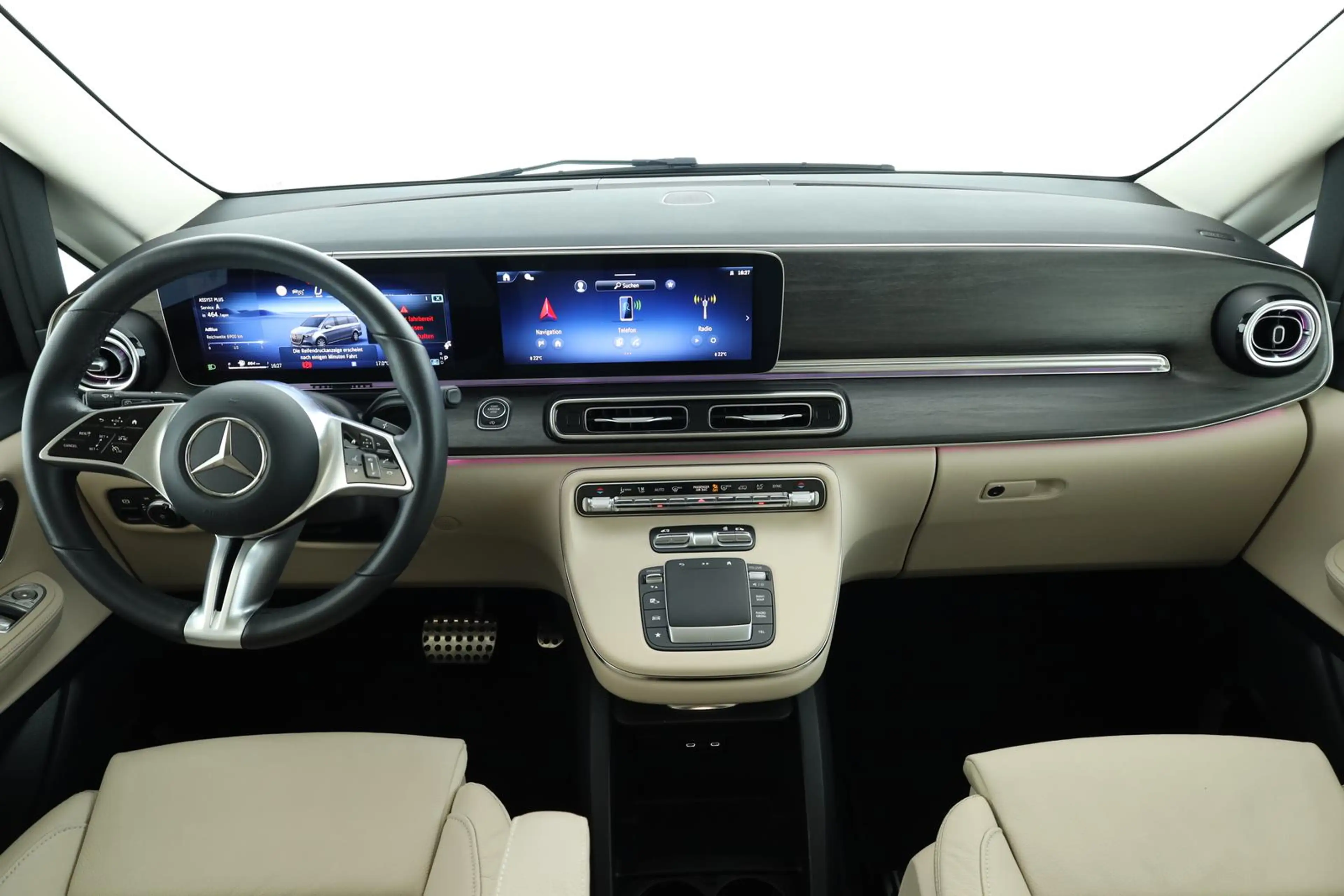 Mercedes-Benz V 300 d 4M extralang EXCLUSIVE 7S Nav BM ACC 360 — photo 14