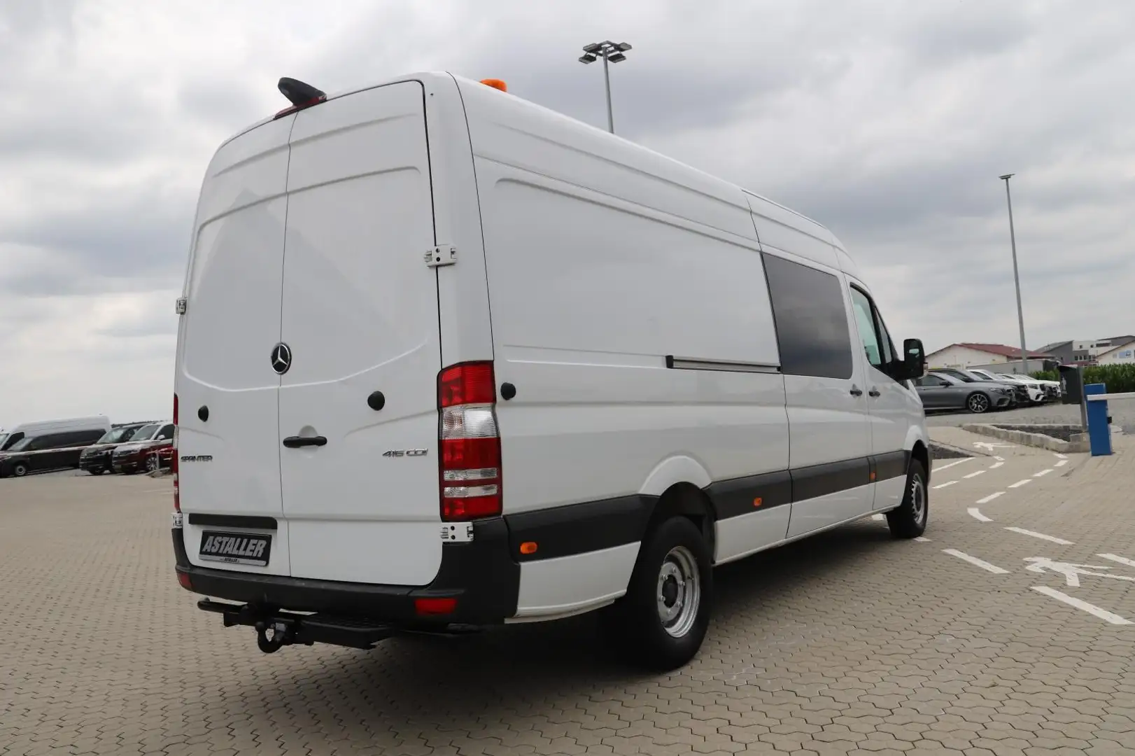Mercedes-Benz Sprinter 416 CDI Kasten Maxi Mixto Klima+Kam+AHK - 2