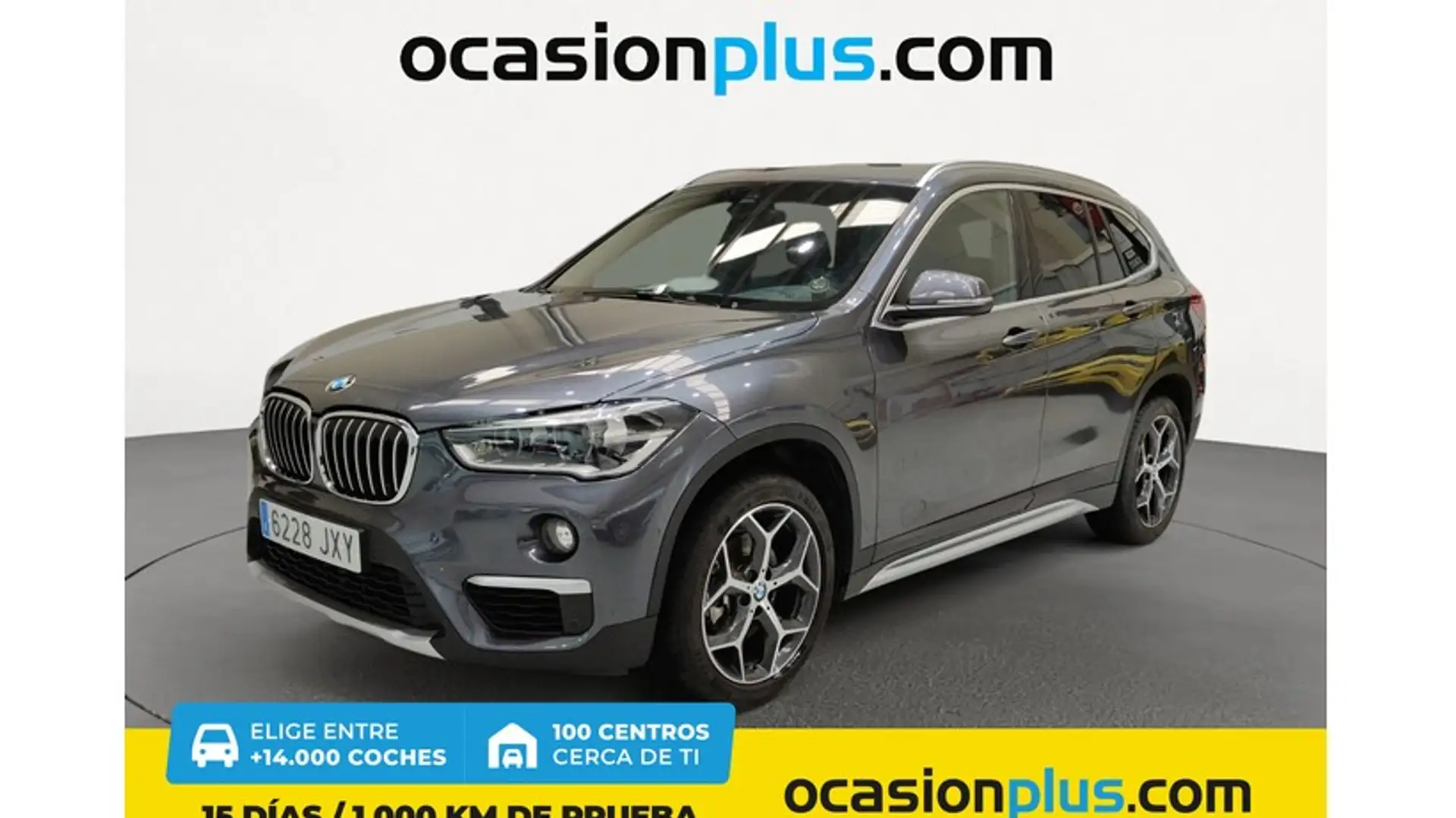 BMW X1 sDrive 18dA Gris - 1