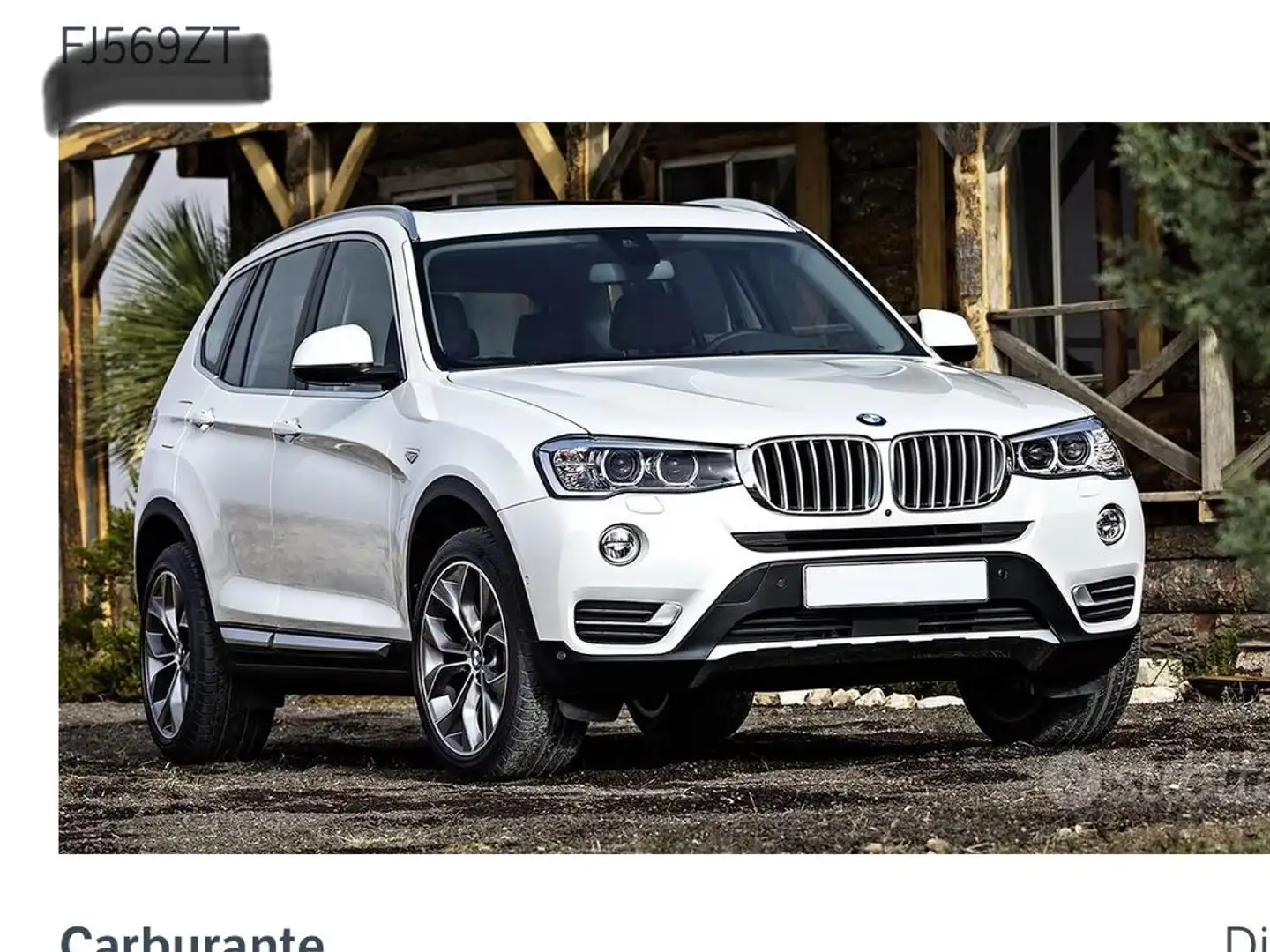 BMW X3 X3 F25 LCI 2014 xdrive20d auto my16 Bianco - 1