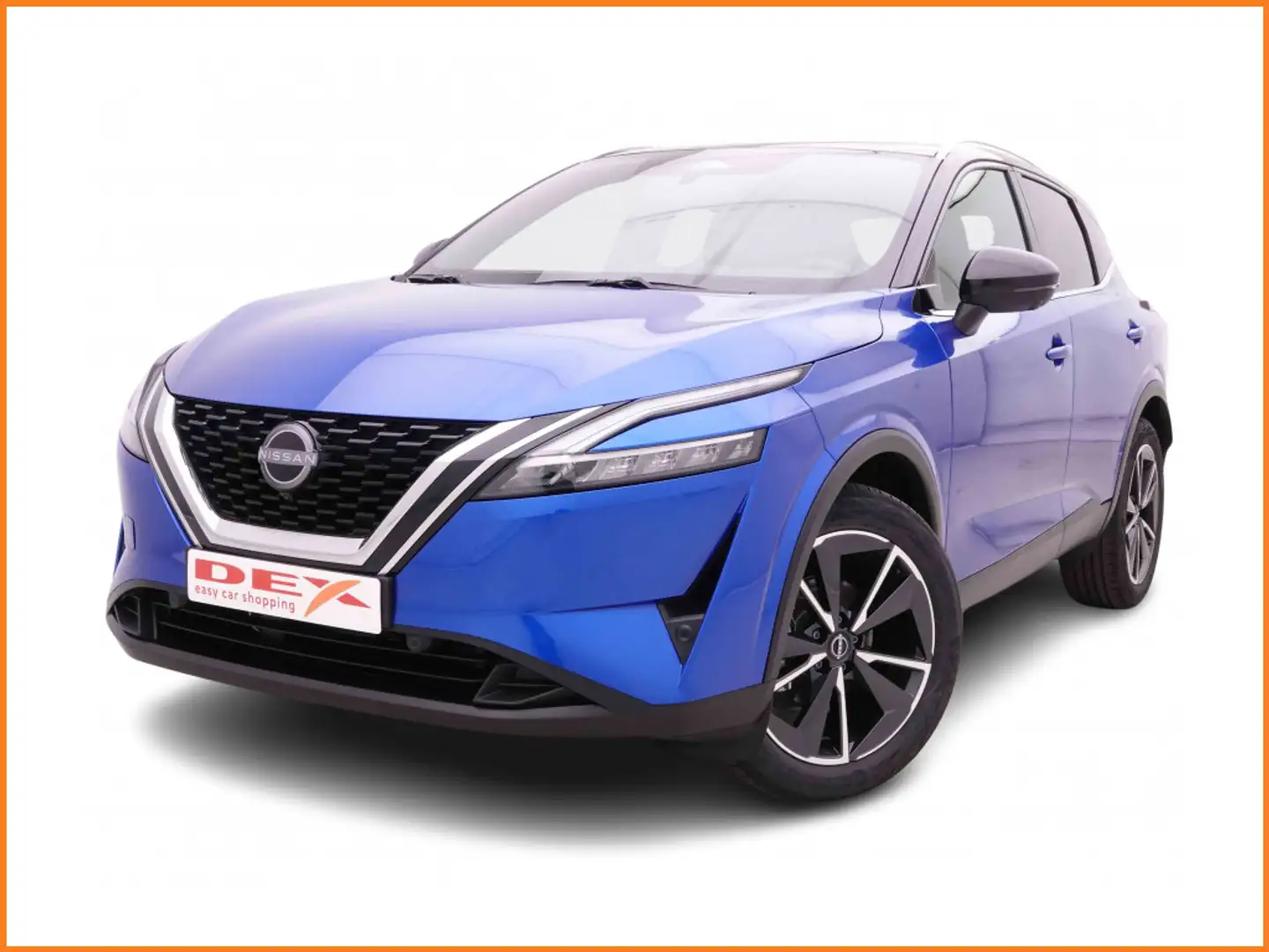 Nissan Qashqai 1.3 DIG-T 158 MHEV X-Tronic Tekna 2-Tone + Design  Bleu - 1