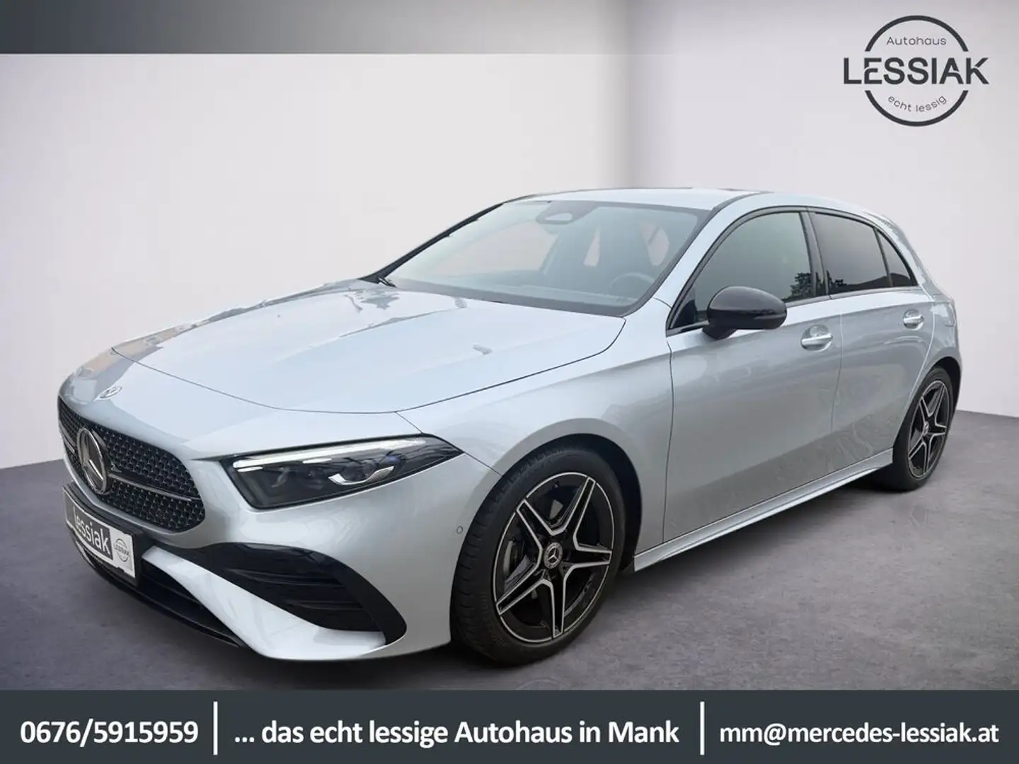 Mercedes-Benz A 200 | NP: 56.237€ |AMG | Night | AHV | Multibeam Silber - 1