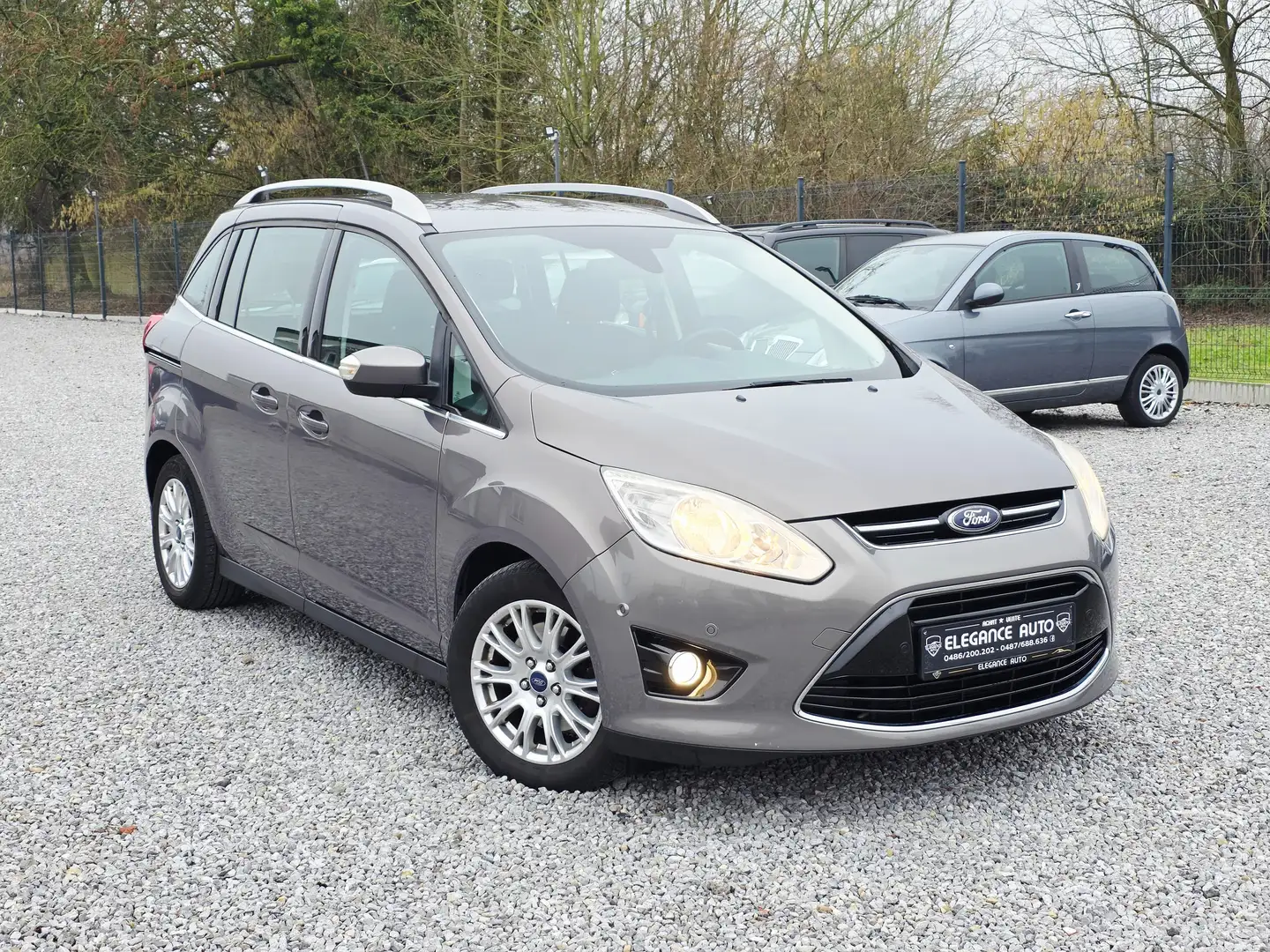 Ford Grand C-Max Grand C-Max 1.0 EcoBoost Titanium Style Start-Stop Gris - 1