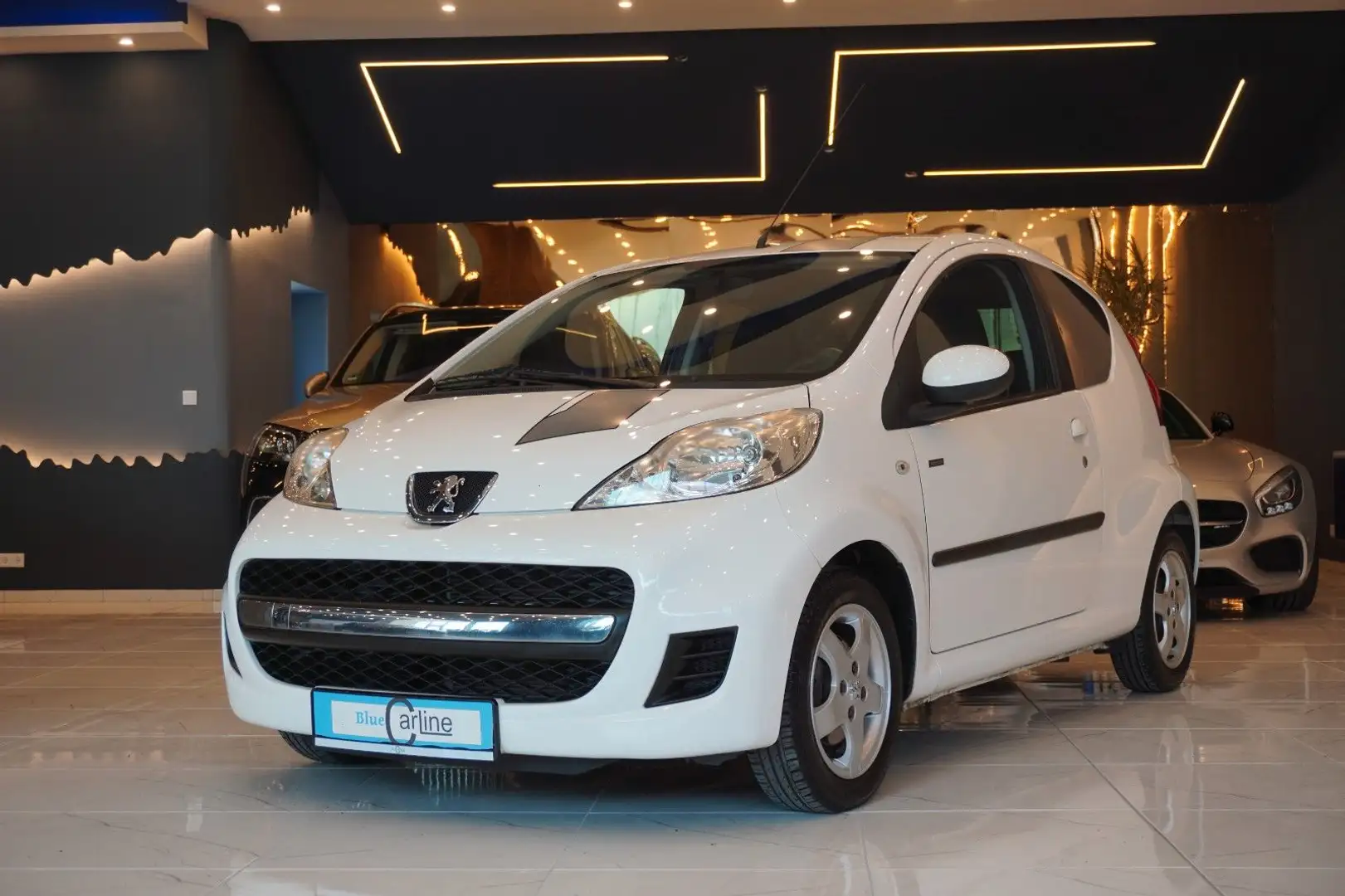 Peugeot 107 1.0 Sportium*TÜV 01.2027*E.Fenster*8.Fachbereift Weiß - 1