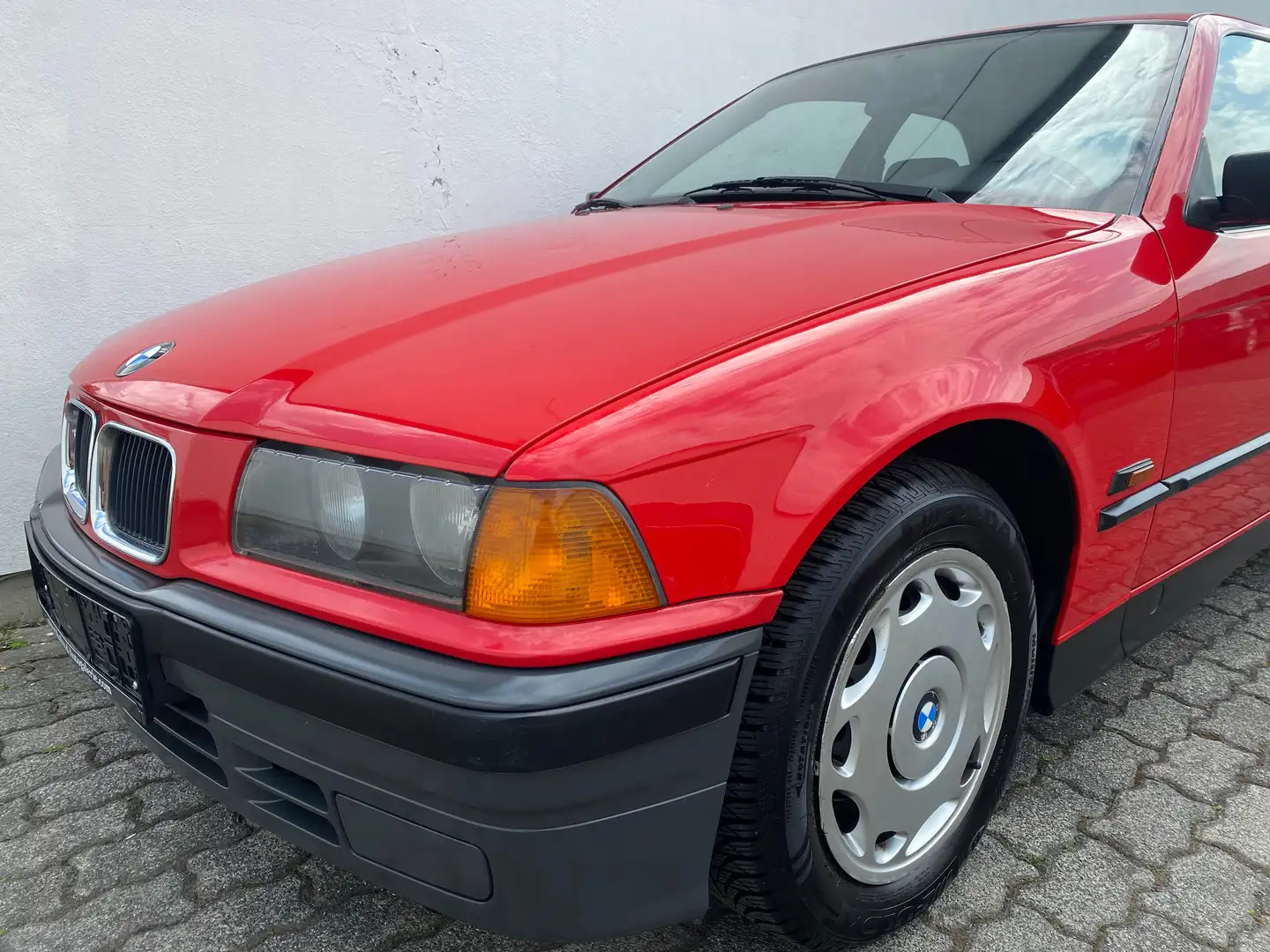 BMW 316 316i E36 compact Original 118 tkm/NEUWERTIG H Kırmızı - 2