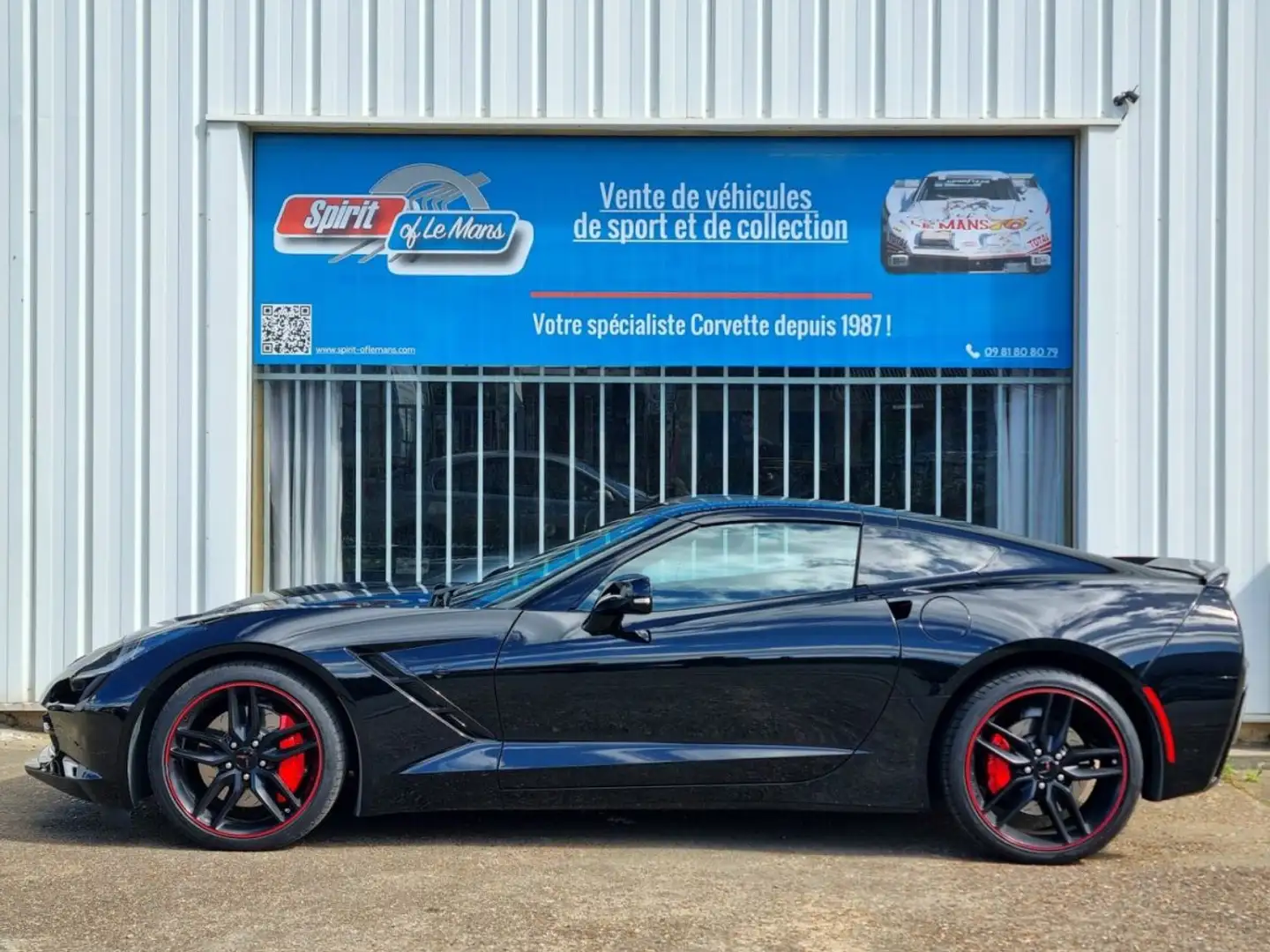 Chevrolet Corvette Stingray 3LT Noir - 2