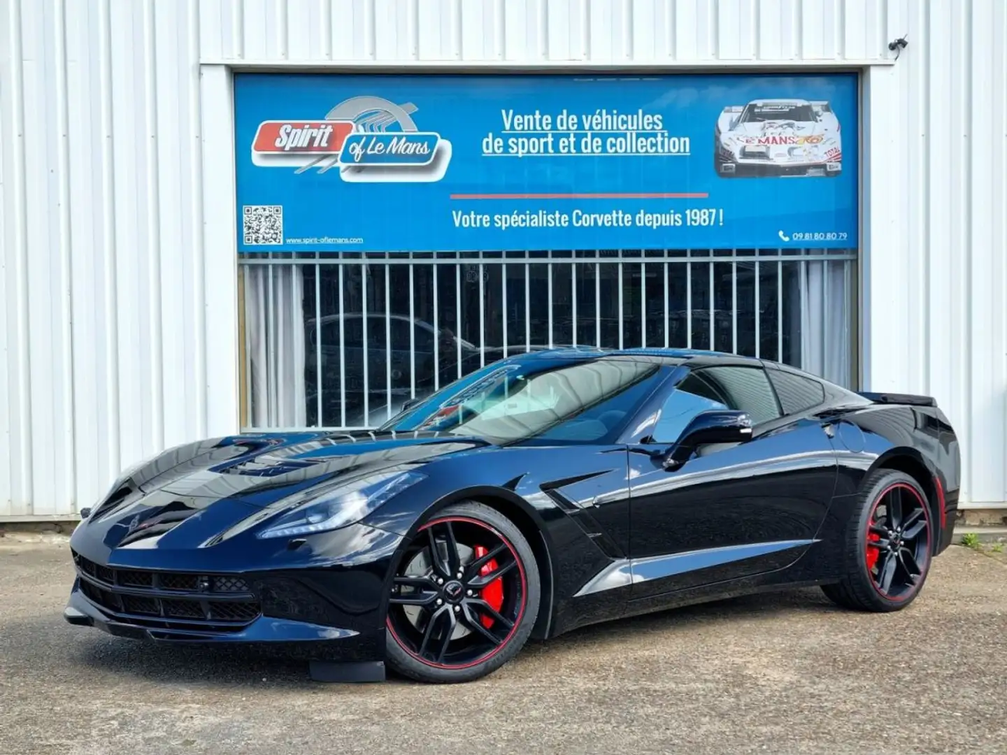 Chevrolet Corvette Stingray 3LT Noir - 1