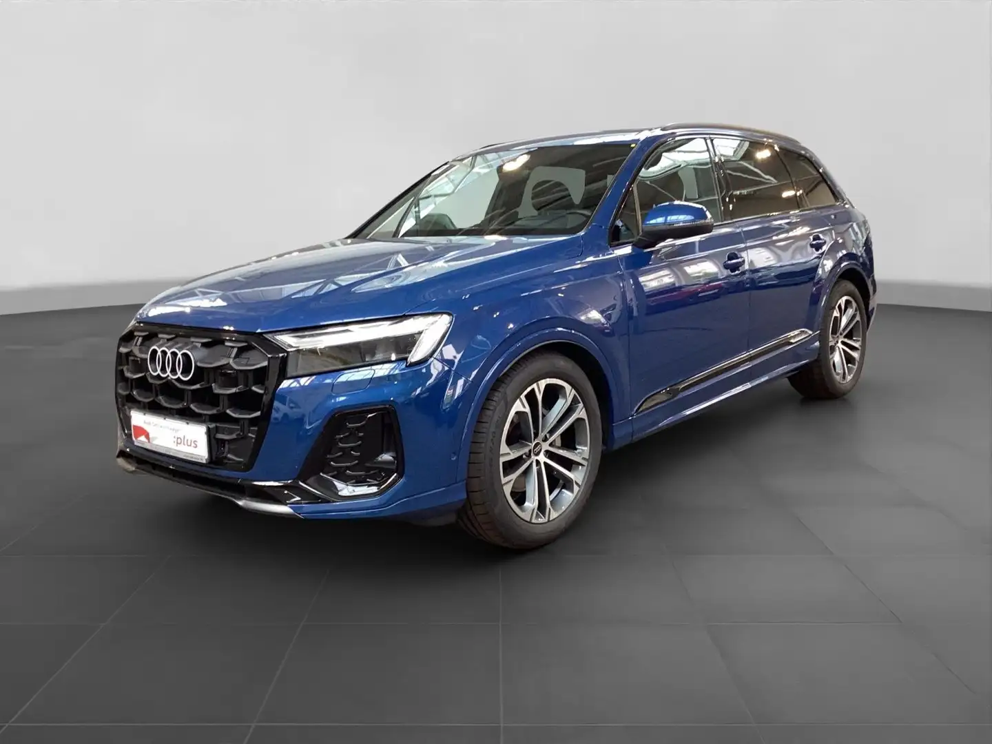 Audi Q7 45 TDI Q 2x S LINE PANO LUFT HuF AHK Blau - 2