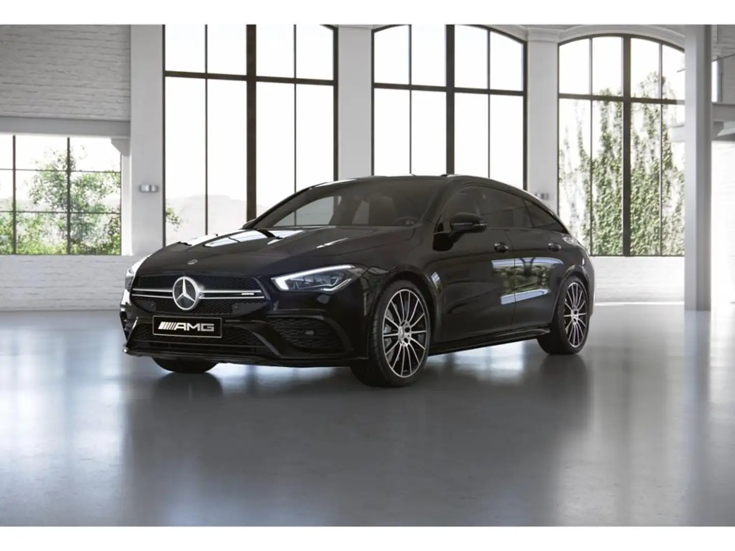 Mercedes-Benz CLA 35 AMG 4M SB Night+AHK+MULTIBEAM+MBUX+Navi-P Negru - 2