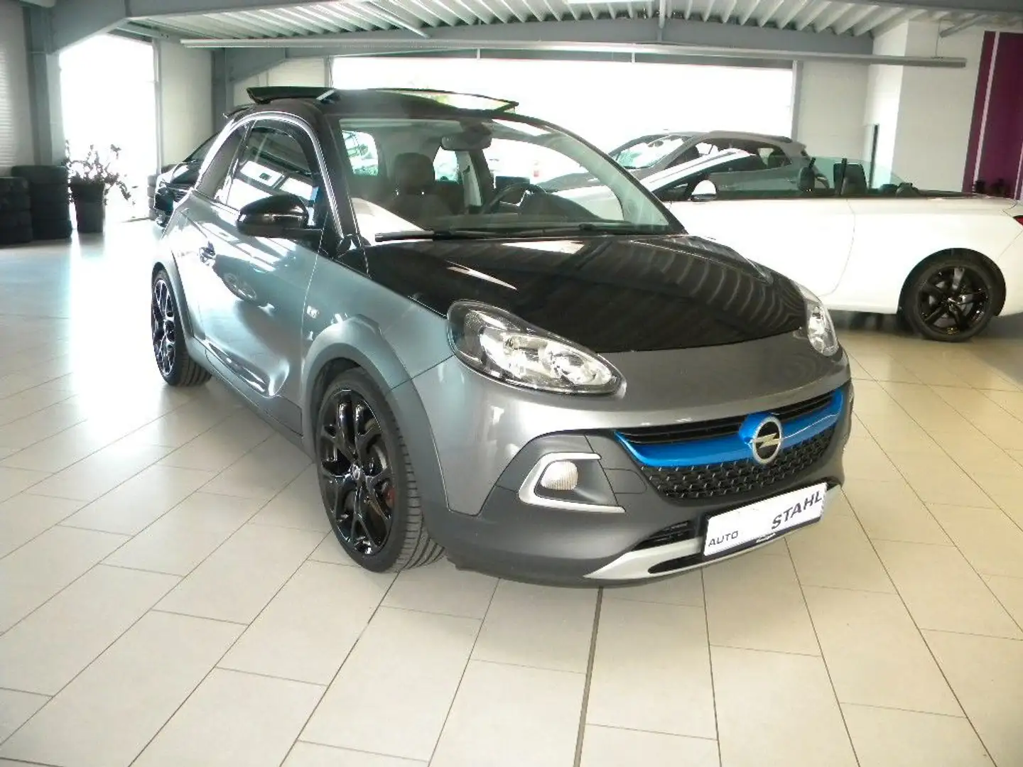 Opel Adam Rocks S "Black Jack Open Air" Gris - 2