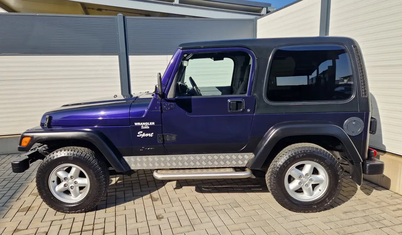 Jeep Wrangler 4,0 Sport Hard Top, Kilma,PICKERL 05/2027, foto 6