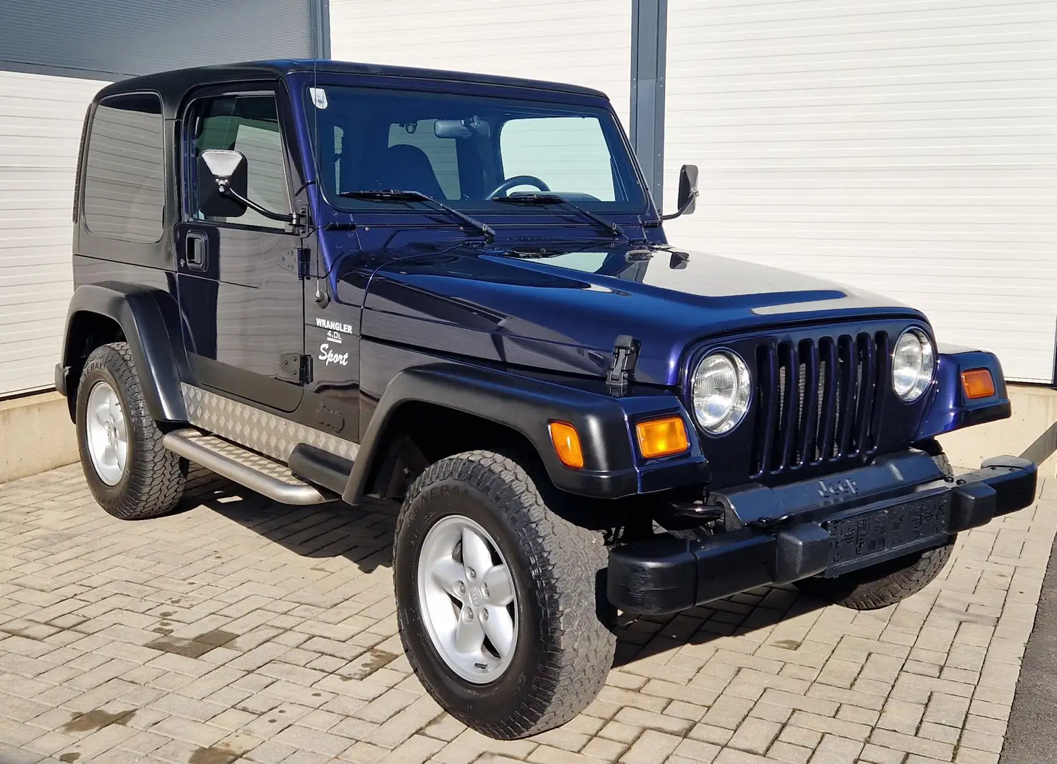 Jeep Wrangler Wrangler 4,0 Sport Hard Top, Kilma,PICKERL 05/2027 Blau - 2