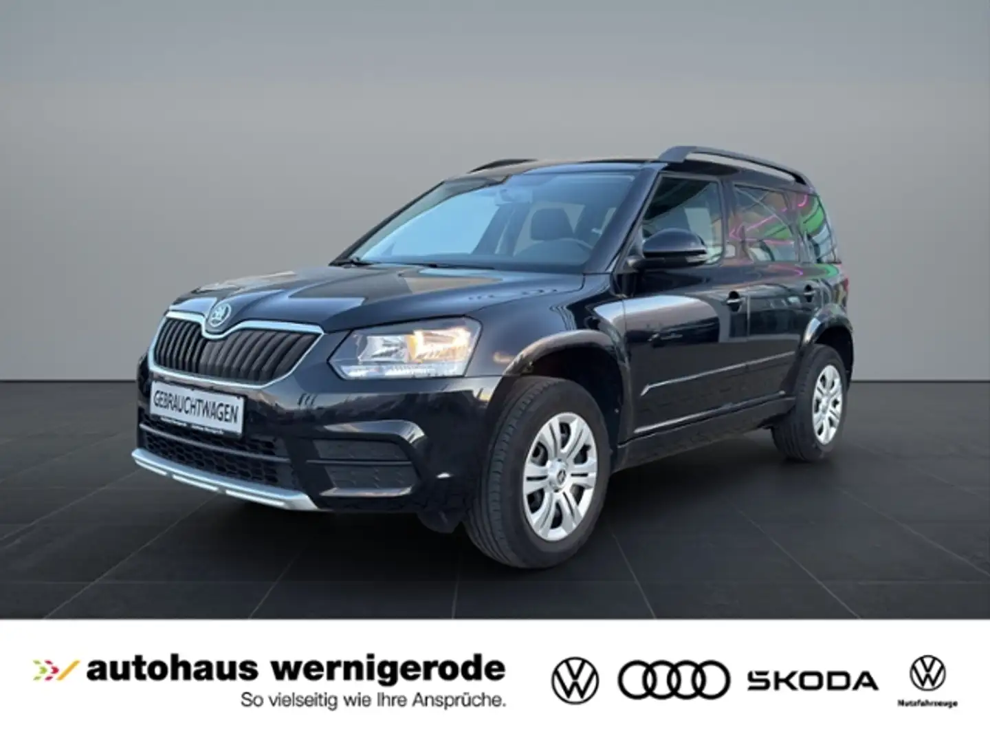 Skoda Yeti Active Green Tec 1.4TSI AHK*PDC*Radio*Klima* Fekete - 1