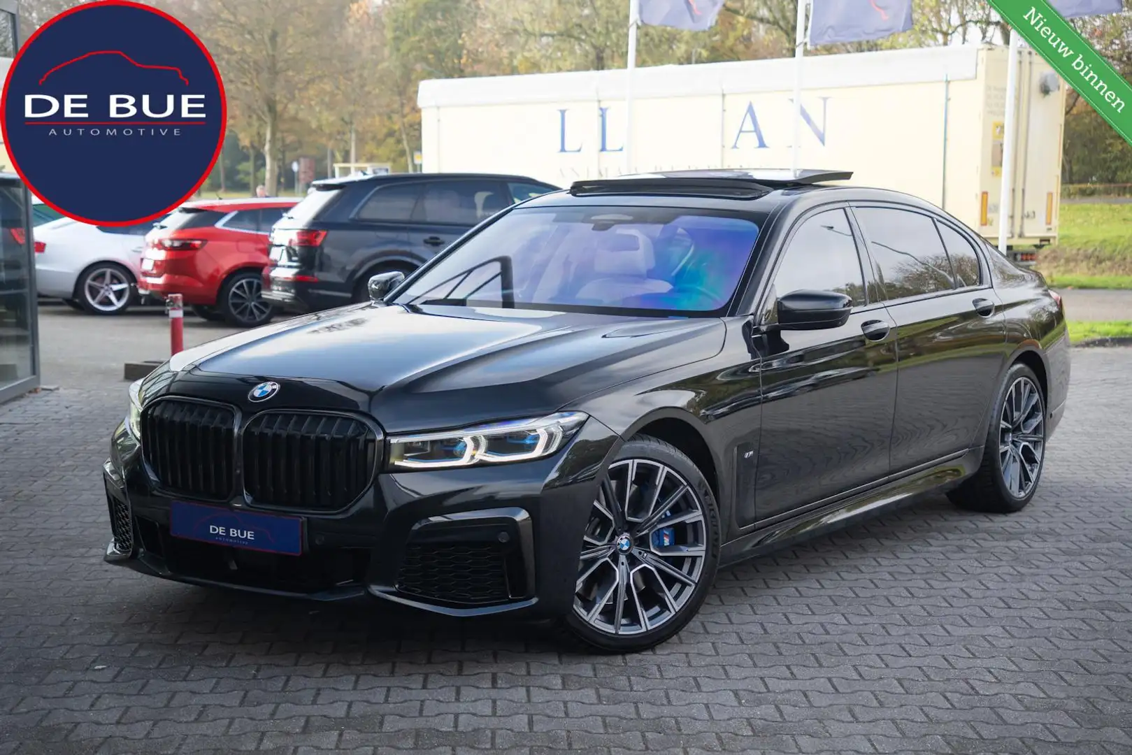 BMW 740 7-serie 740Ld xDrive M-Sport|1ste Eig|BTW Auto|4w Schwarz - 1