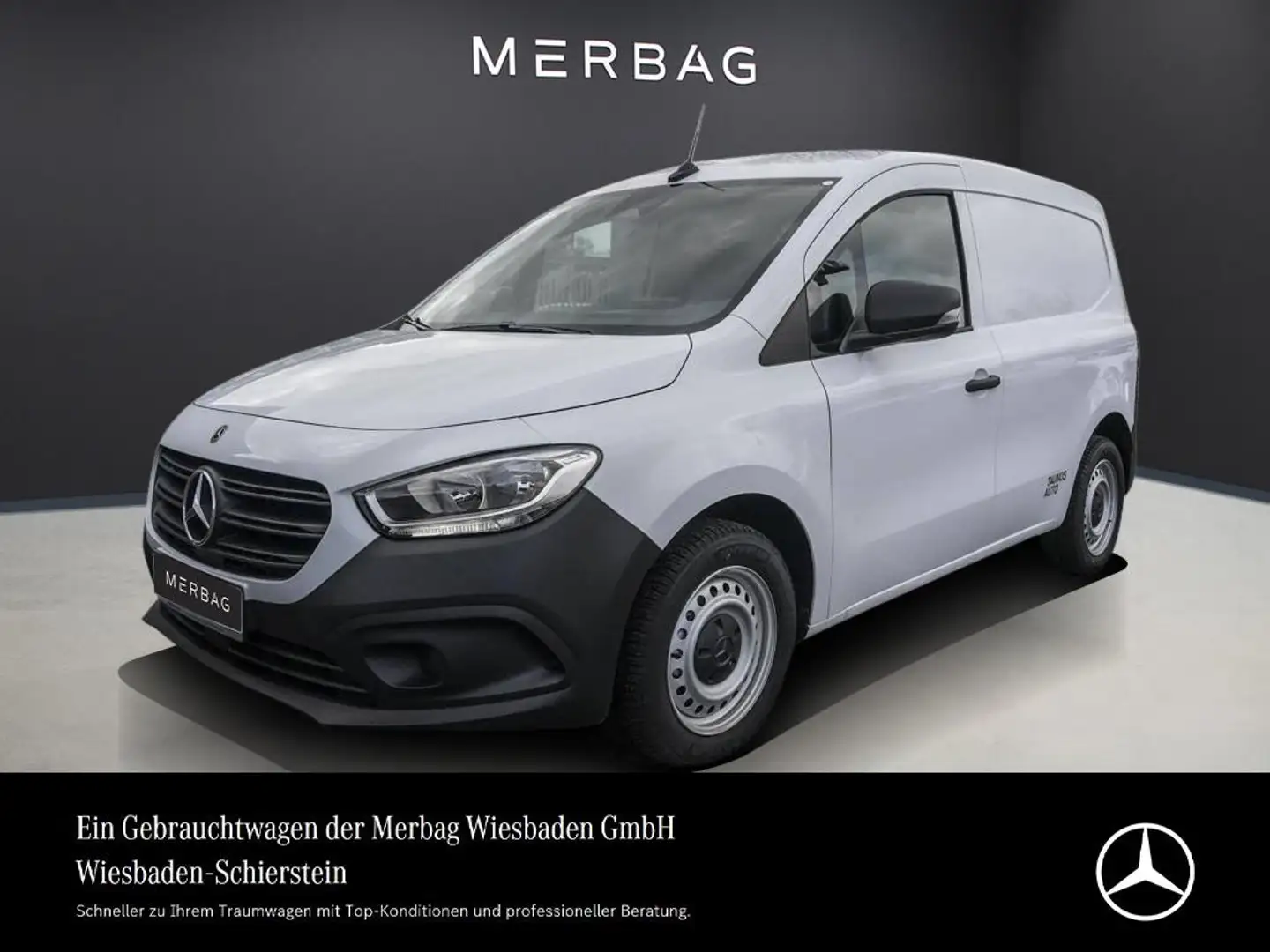 Mercedes-Benz Citan 108 KA MBUX Klima Tempomat Park-Paket Weiß - 1