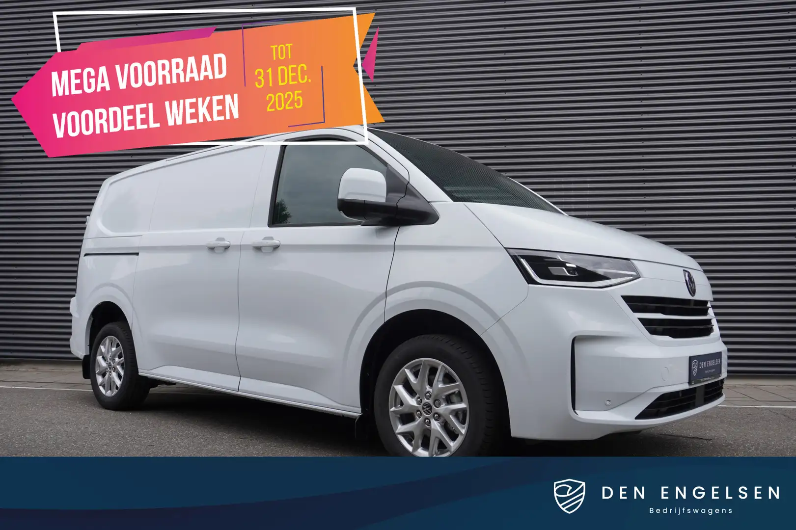 Volkswagen Transporter 2.0 TDI L1H1 28 Bulli 170 pk 8-Traps Automaat, LED Weiß - 1