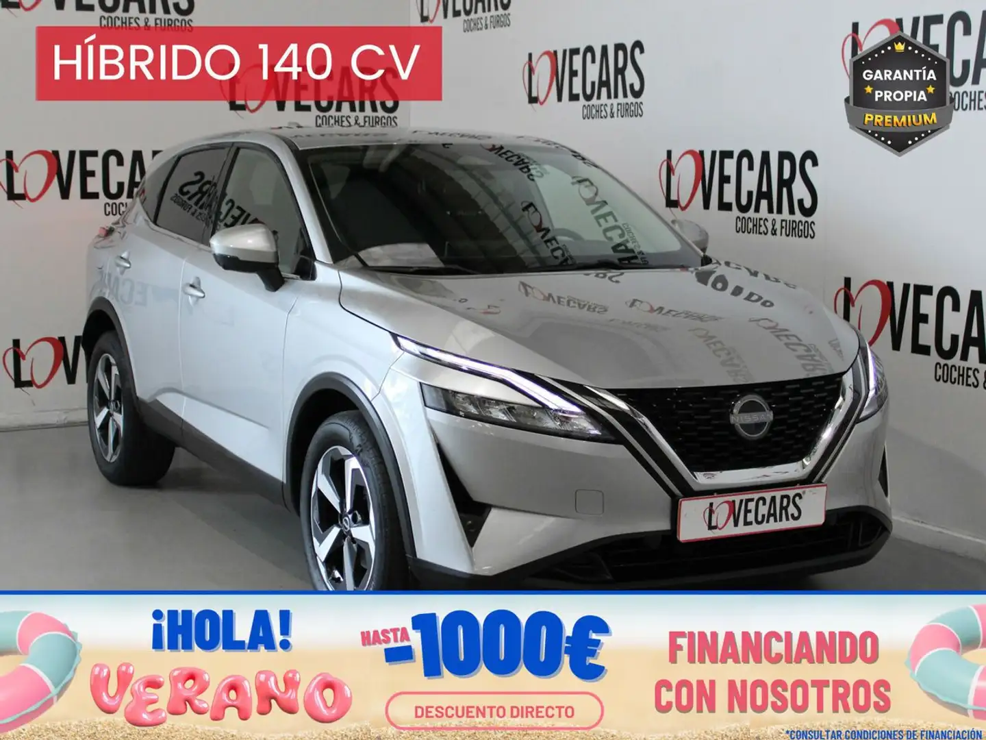Nissan Qashqai DIG-T 103kW N-Connecta Gris - 1