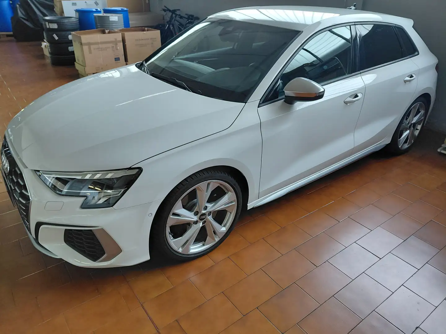 Audi S3 A3 Sportback 2.0 tfsi quattro s-tronic Bianco - 2