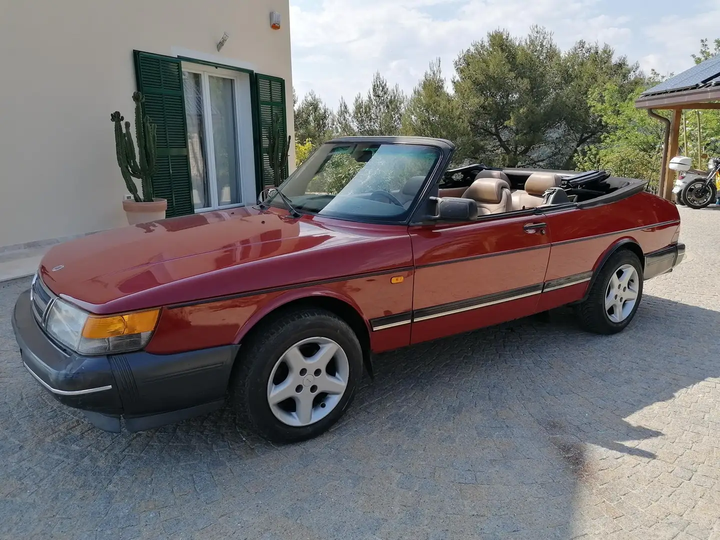 Saab 900 900 Cabrio Rot - 1