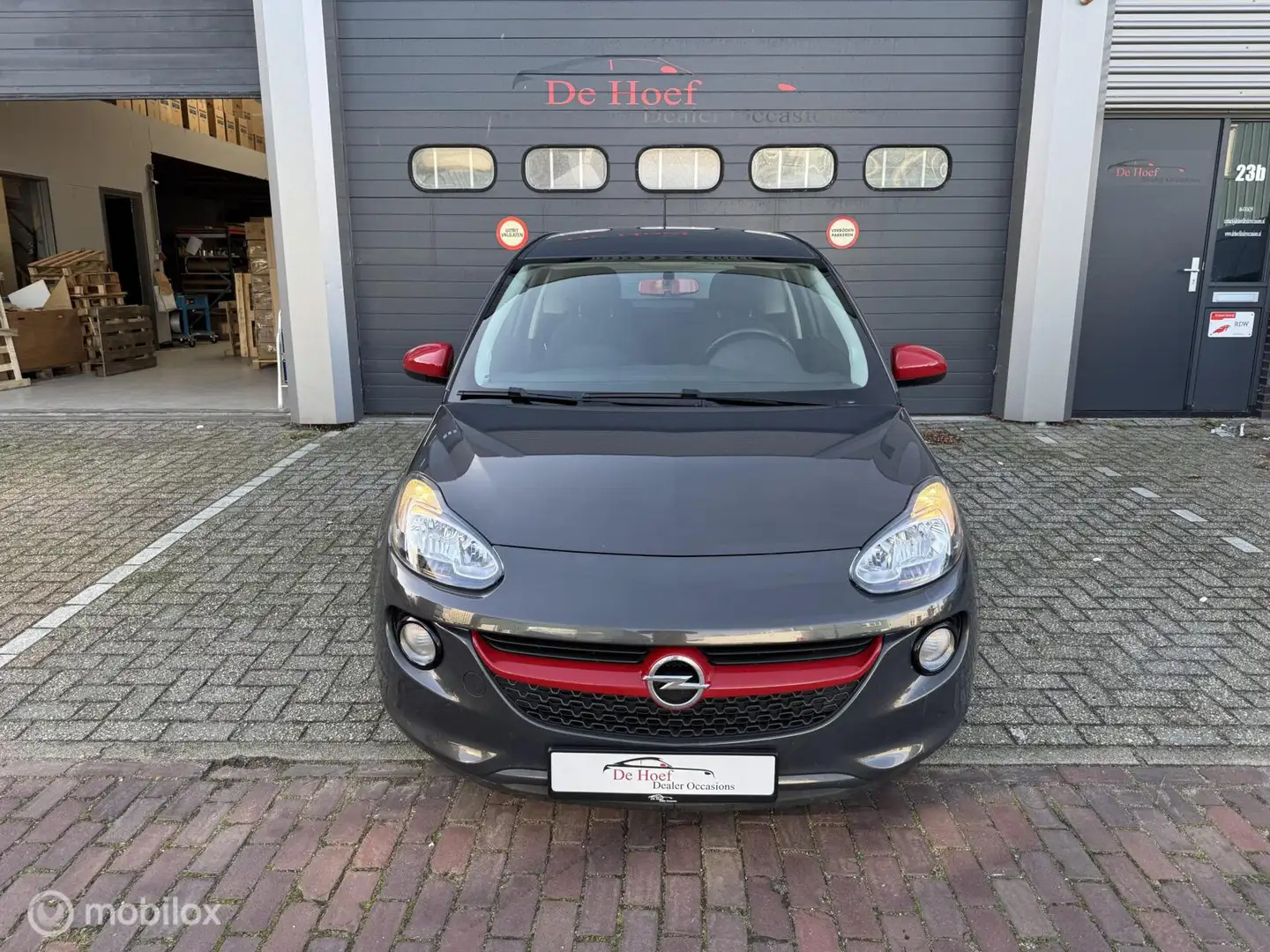 Opel Adam 1.2 GLAM✓Airco ✓CarPlay ✓Cruise ✓Nw APK Grijs - 2
