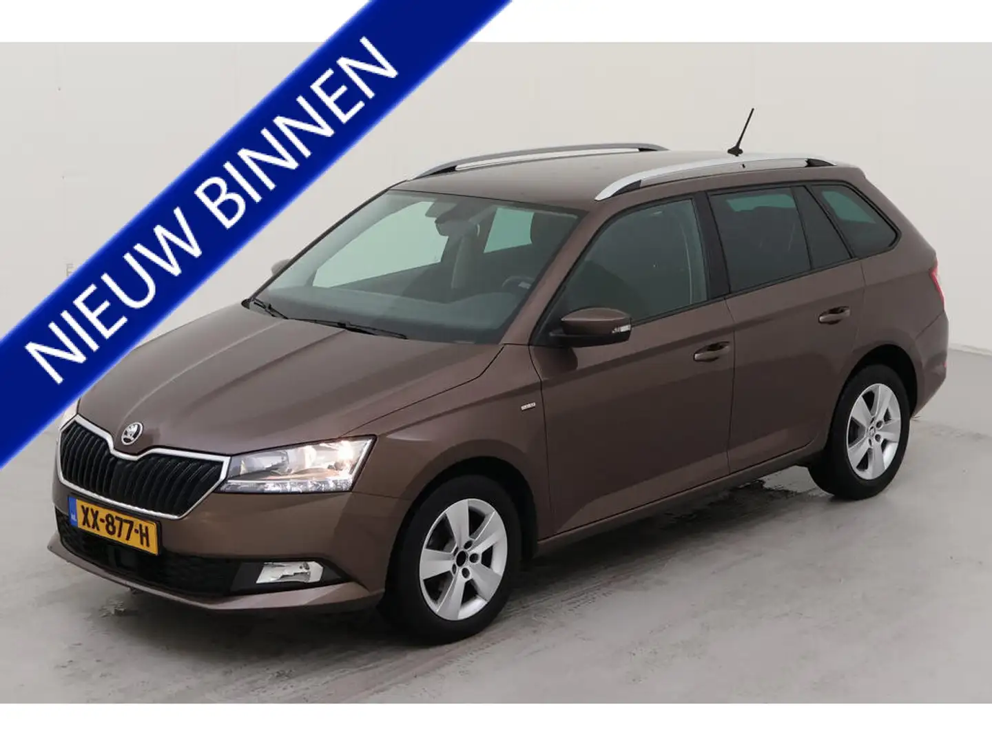 Skoda Fabia Combi 1.0 TSI Clever NL AUTO | ECC | STOELVERWARMI Marrone - 1