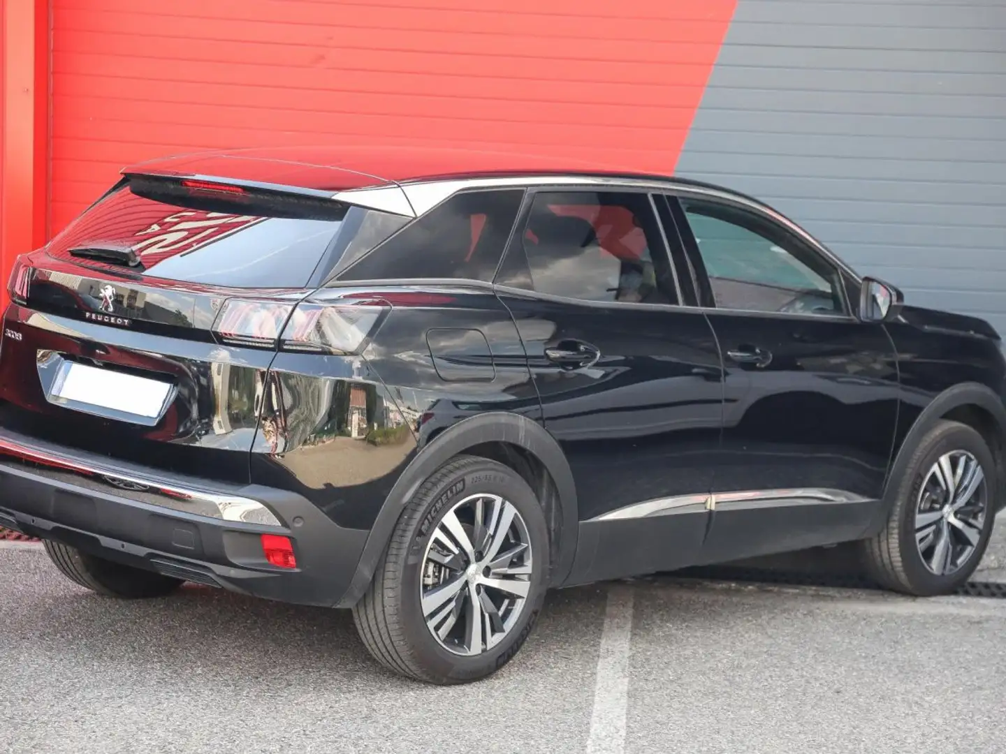 Peugeot 3008 1.2i Hybrid 136 e-DCS6 Allure Pack CAMERA GPS CHAINE DE DISTRIB Noir - 2