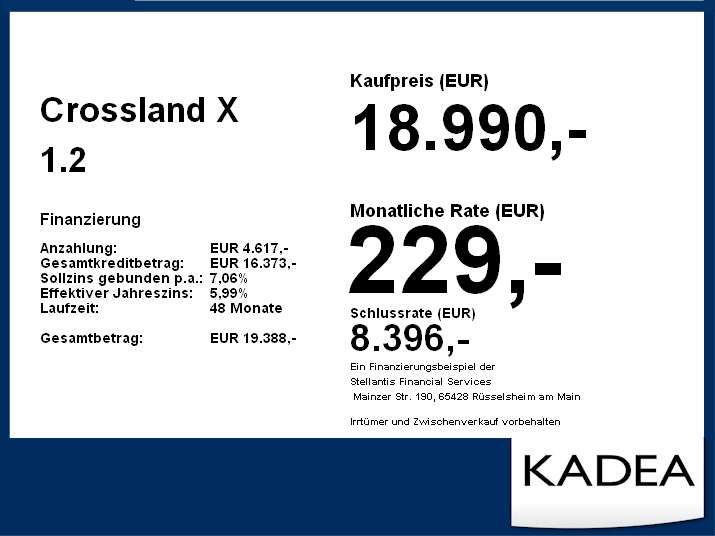 Opel Crossland X