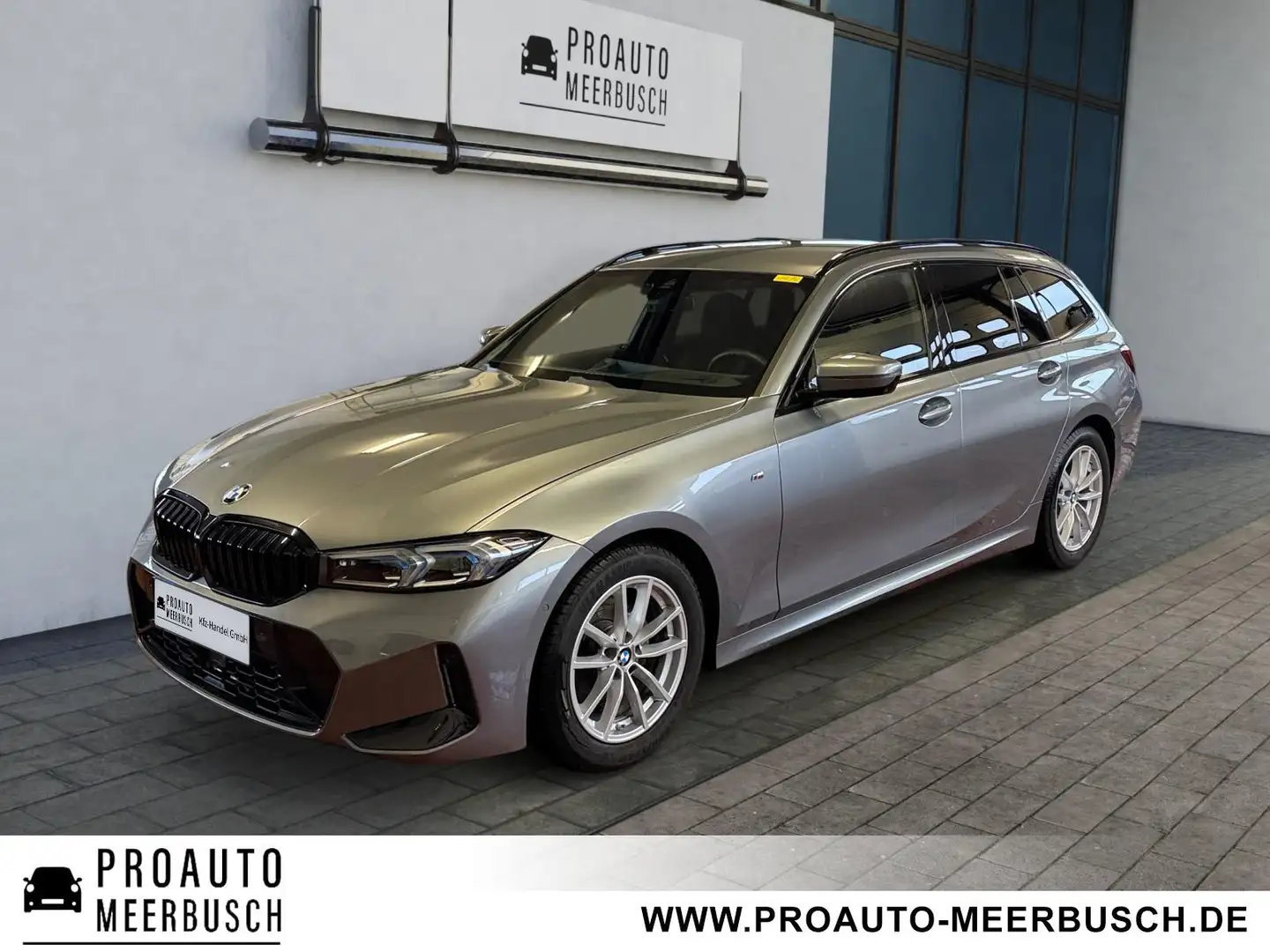 BMW 320 d M Sport AHK/HUD/ADAPTLED/360°/ACC/HIFI Grau - 1