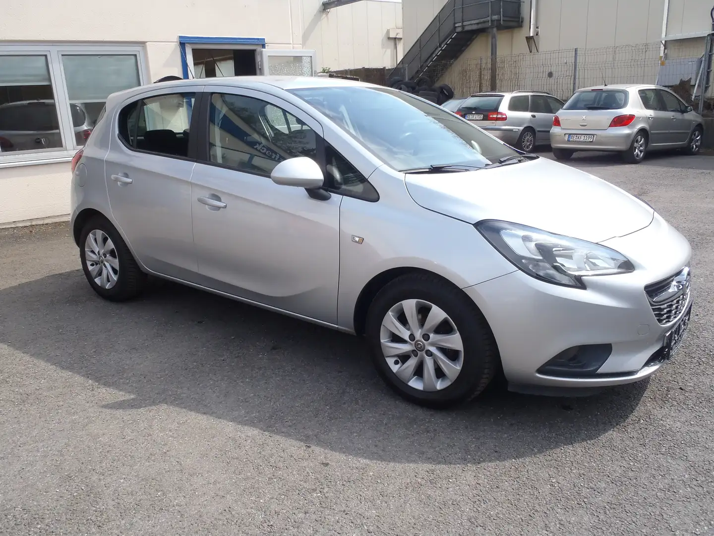 Opel Corsa 1.4 Edition KLIMA Silber - 1