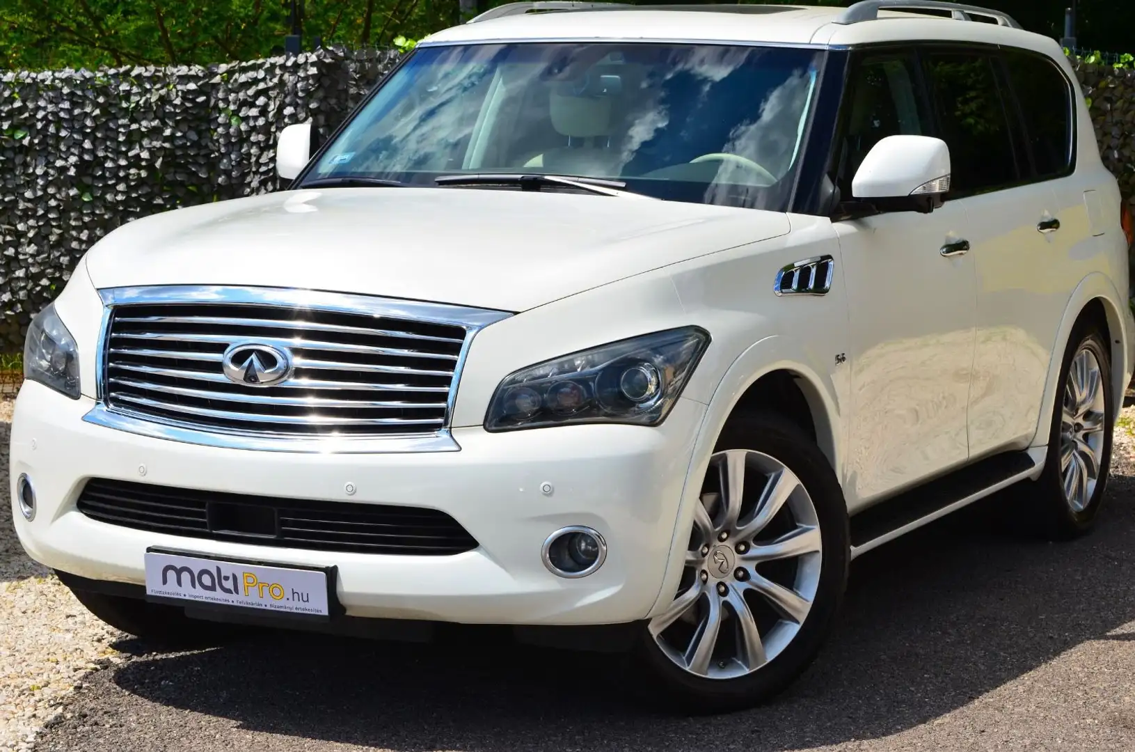 Infiniti QX80 *MEMO*360*BOSE*DACH* Weiß - 1
