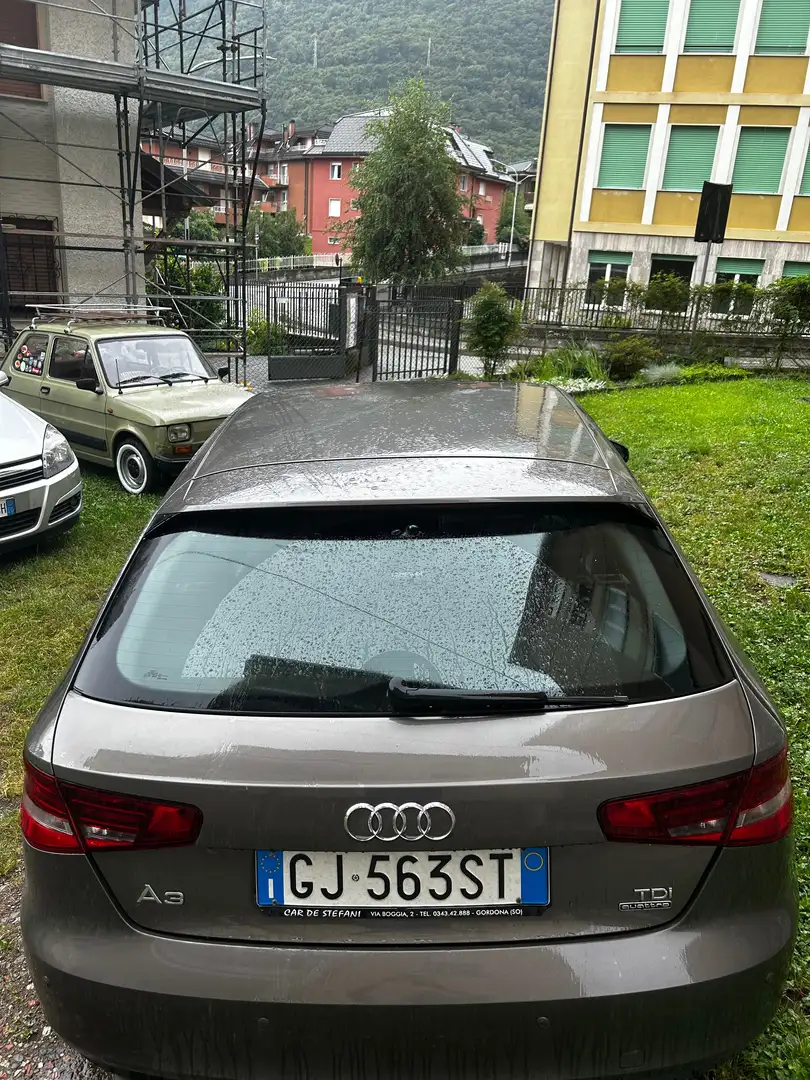 Audi A3 A3 2.0 tdi Ambiente quattro 150cv E6 Grigio - 2