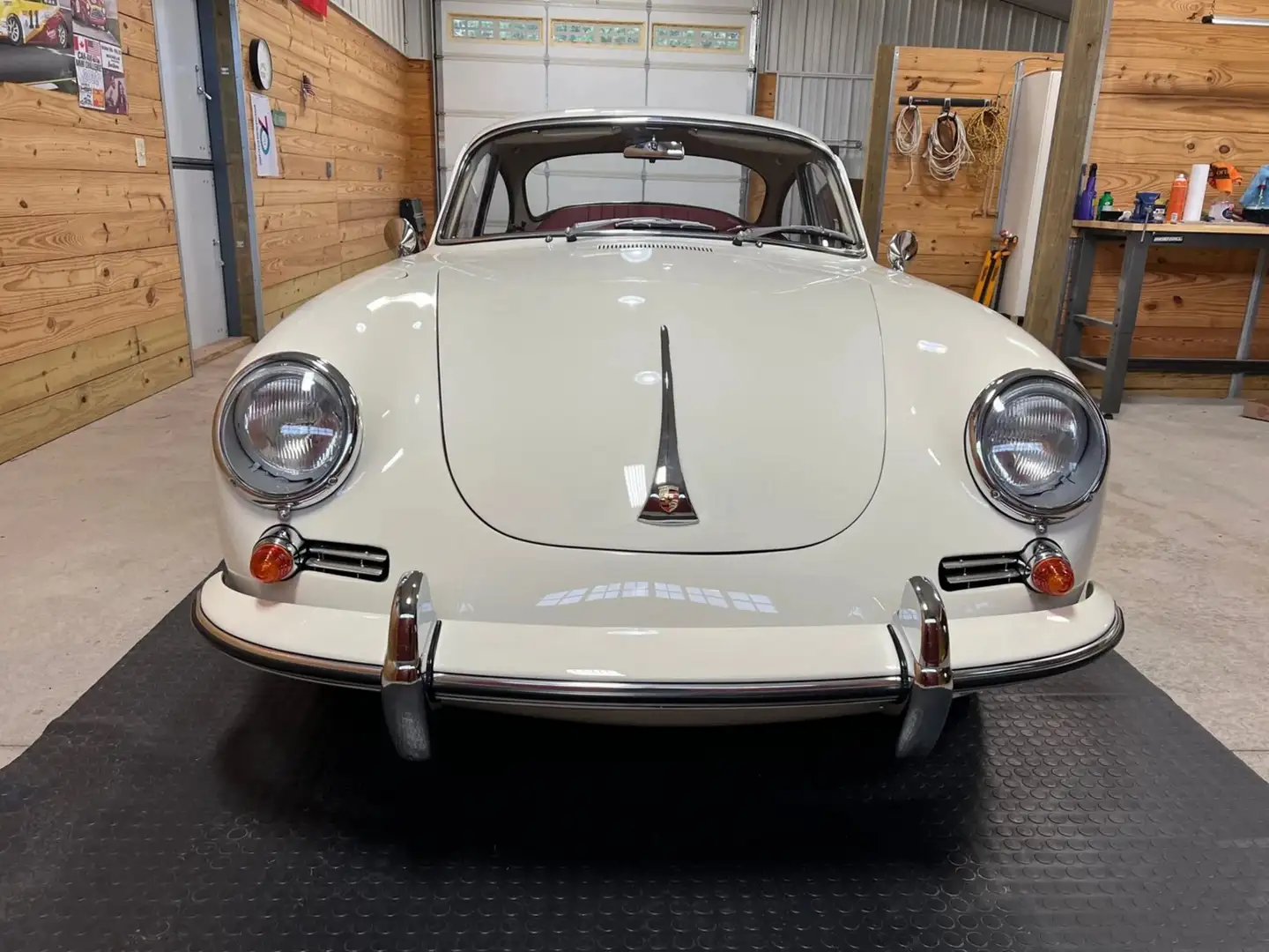 Porsche 356 B Coupe Blanco - 1