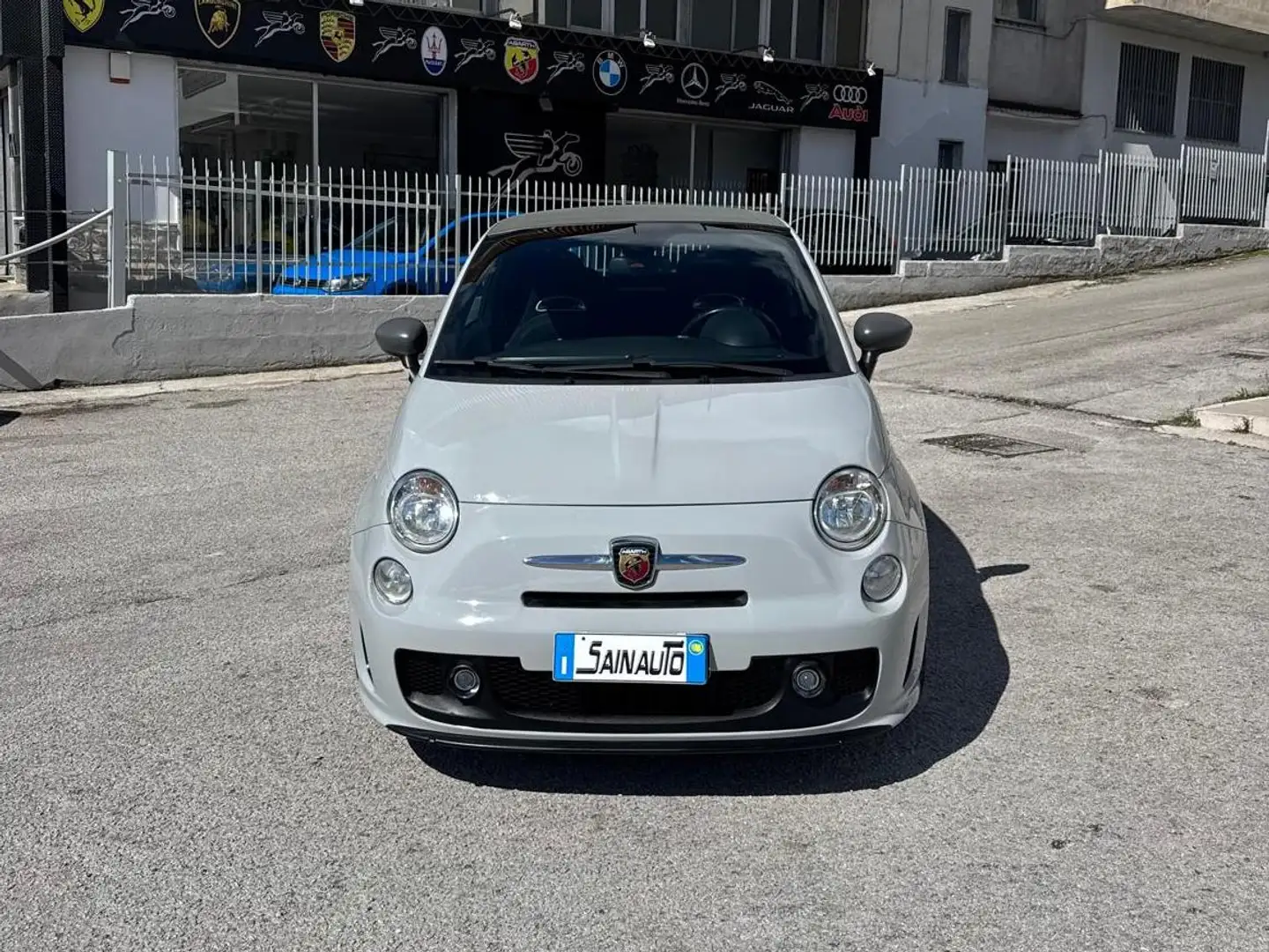 Abarth 500C 595C 1.4 16v t. t-jet Custom 135cv GARANZIA Plateado - 2