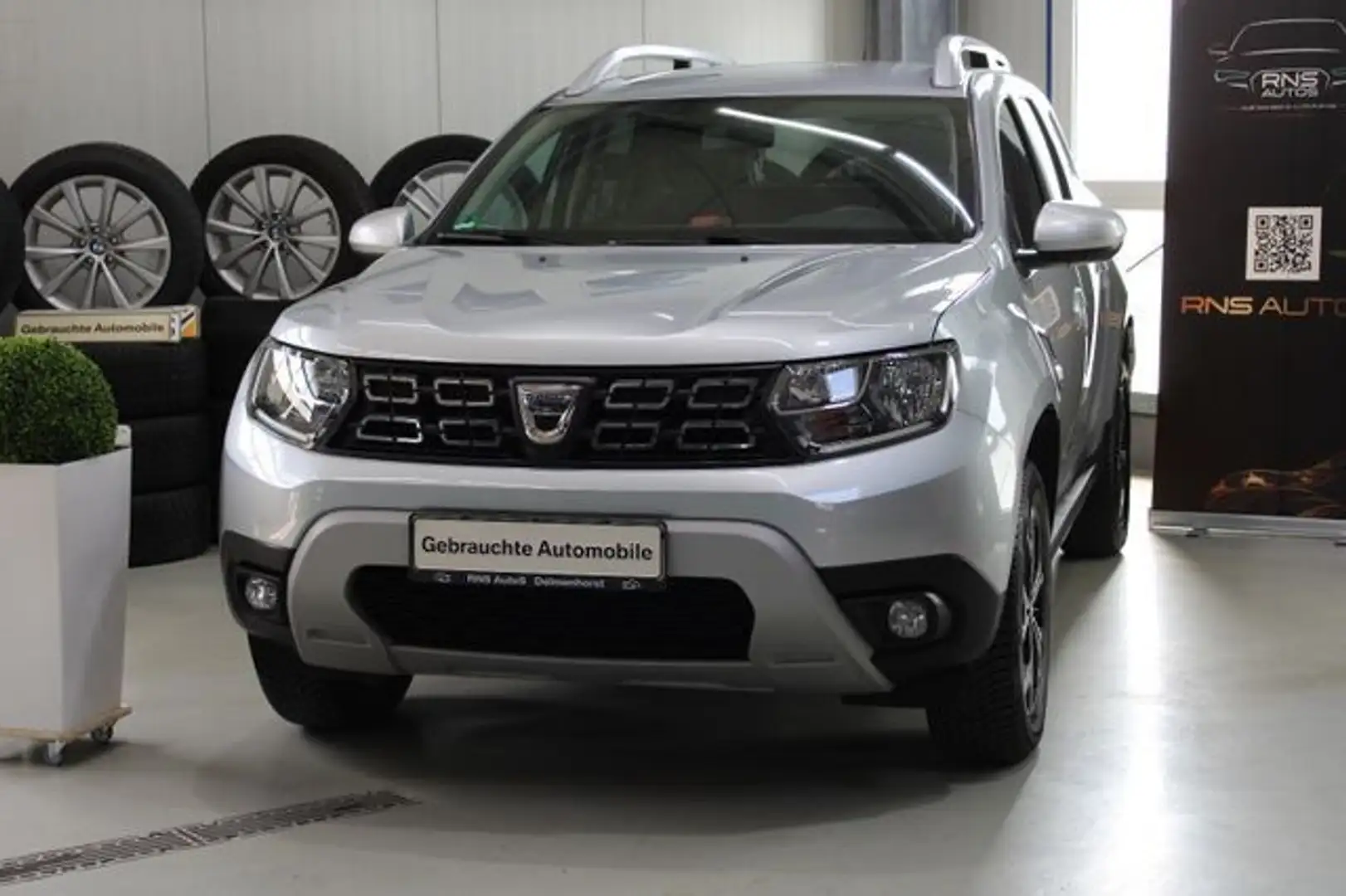 Dacia Duster TCe 100ECO-G 2WD Prestige+/LPG/Kamera,§25 Silber - 1