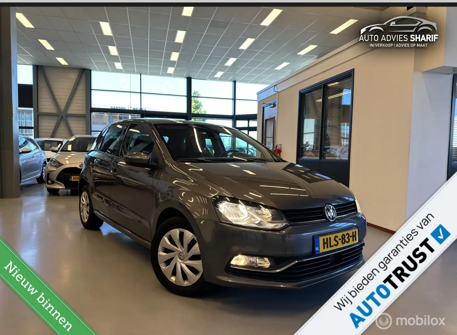 Volkswagen Polo 1.2 TSI Highline ACC|Stoelverwarming|Nw APK Gris - 1