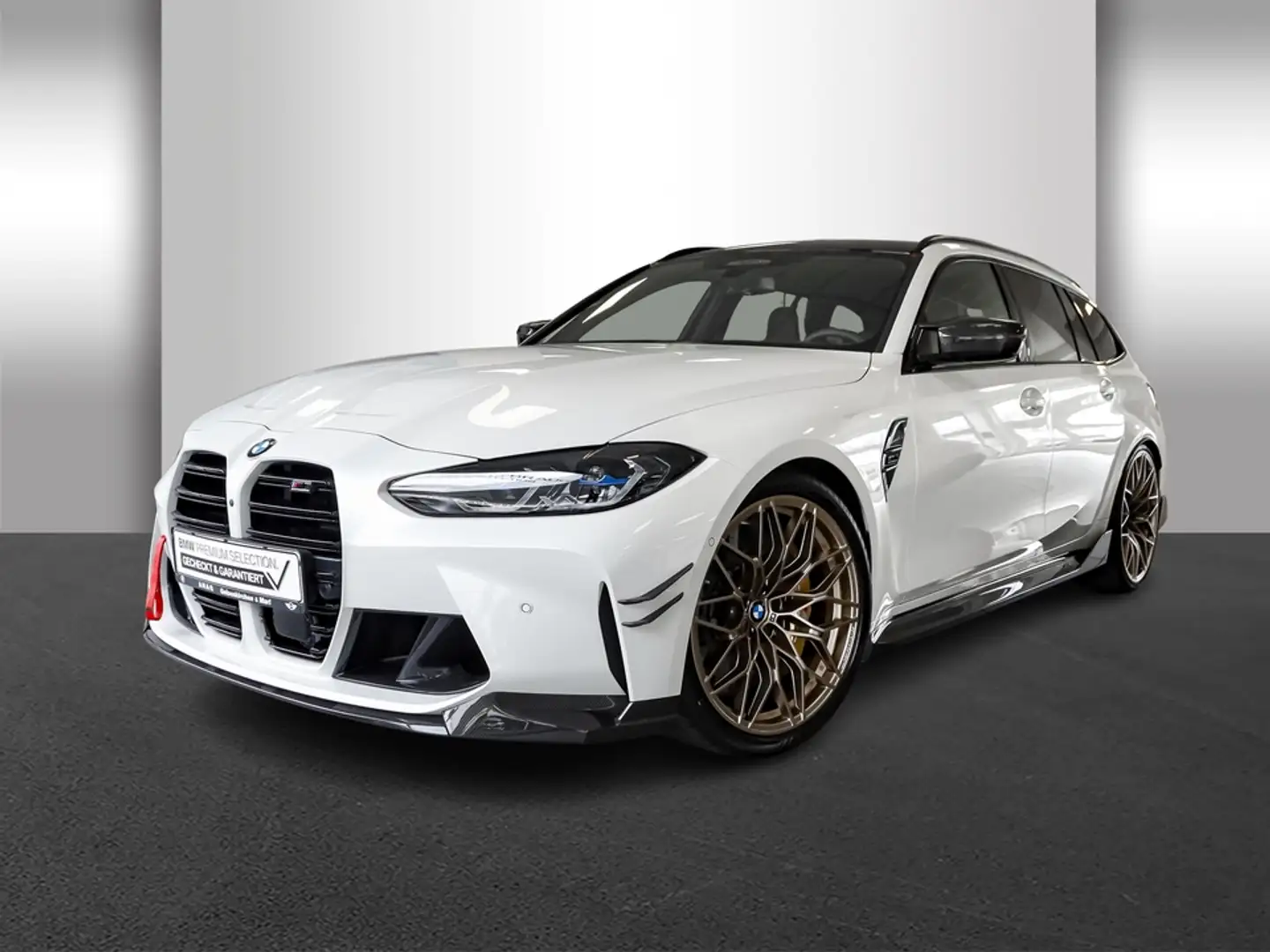 BMW M3 Competition Touring kompl. Performance Umbau Weiß - 2