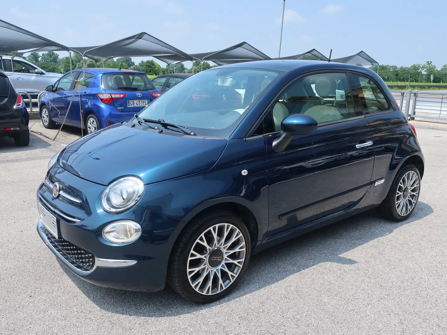 Fiat 500 1.2 Lounge 69cv Blu/Azzurro - 1