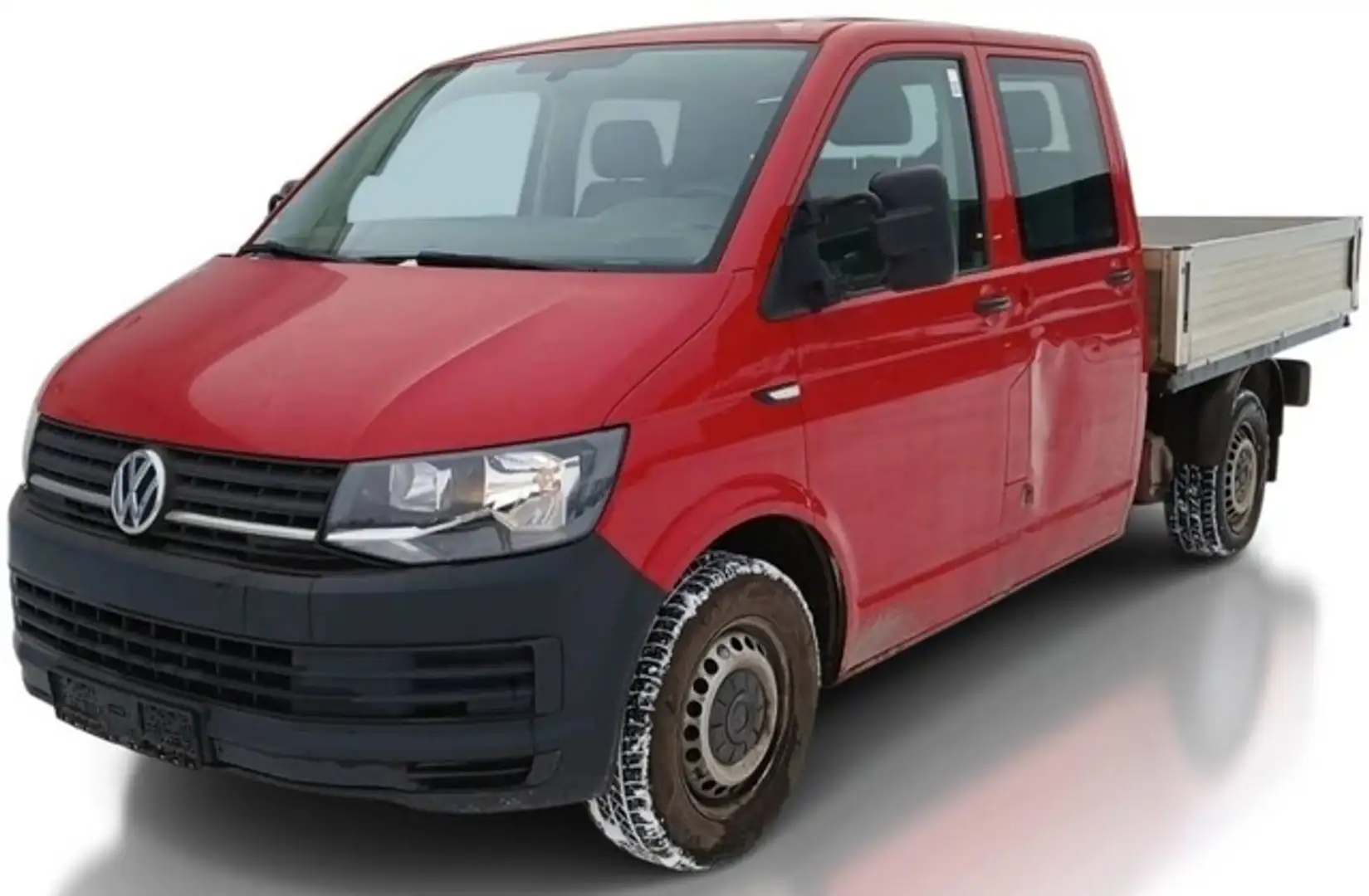Volkswagen T6 Transporter LKW Pritsche Doka lang Rouge - 2