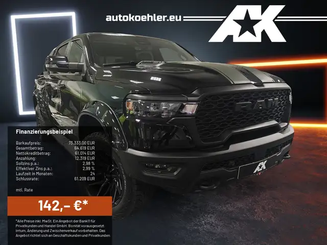 Dodge RAM 1500 REBEL Hunter Edition 1 of 10 Fender Flares 22 Zoll AT-Reifen