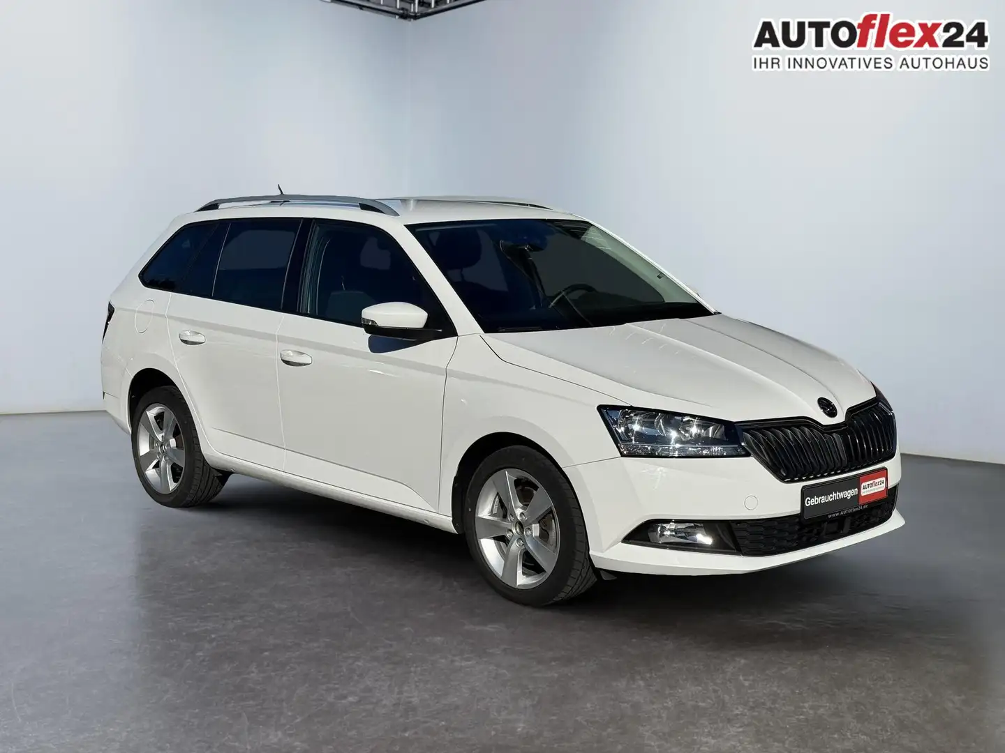 Skoda Fabia Combi 1.0 TSI SHZ PDC 1ZoKlim Alu 81 kW (110 PS... Blanc - 1