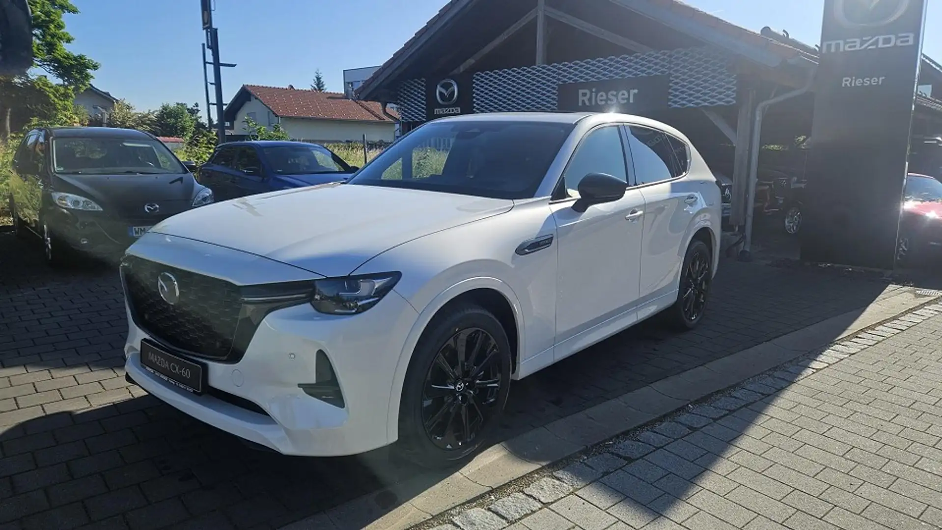 Mazda CX-60 als Homura Plus Modell 2025 Weiß - 1