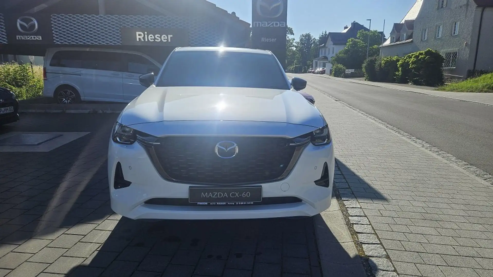 Mazda CX-60 als Homura Plus Modell 2025 Weiß - 2