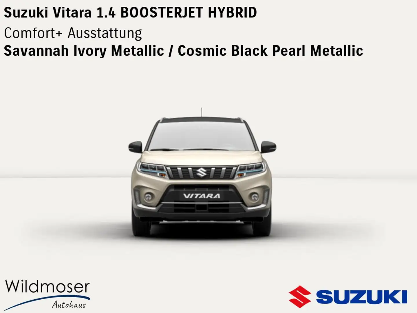 Suzuki Vitara ❤️ 1.4 BOOSTERJET HYBRID ⏱ 2 Monate Lieferzeit ✔️ Beige - 2