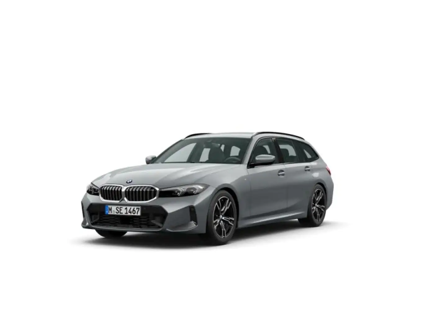 BMW 330 XDRIVE - FACELIFT 2 - M SPORT Grijs - 2