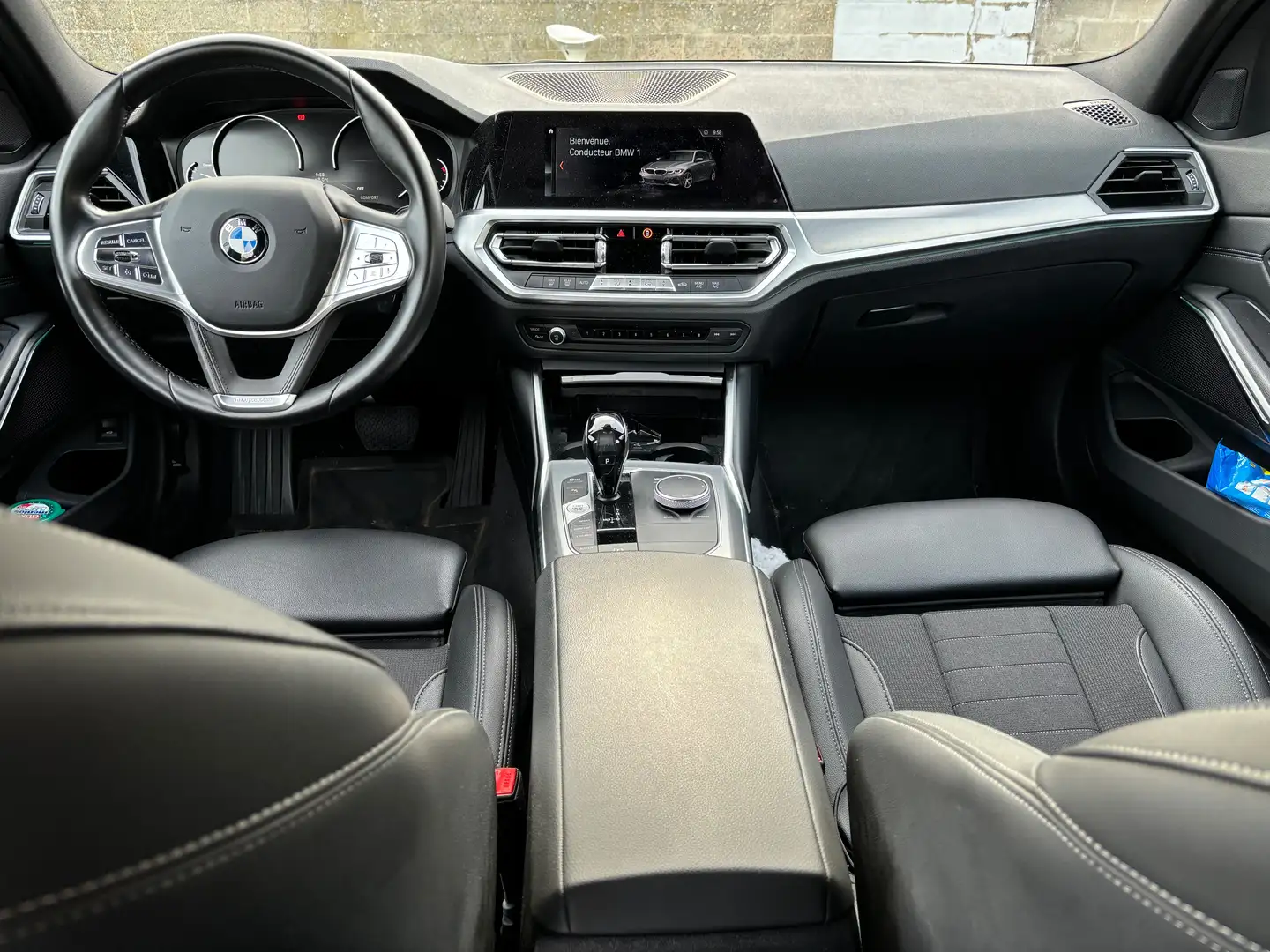 BMW 320 Touring 320d xDrive SportLine Argent - 1