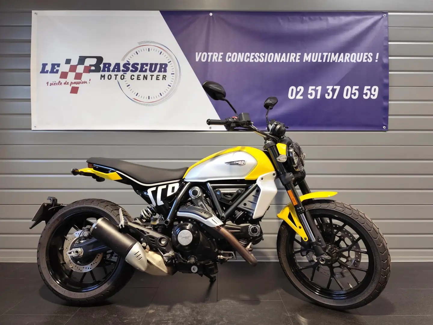 Ducati Scrambler Jaune - 1