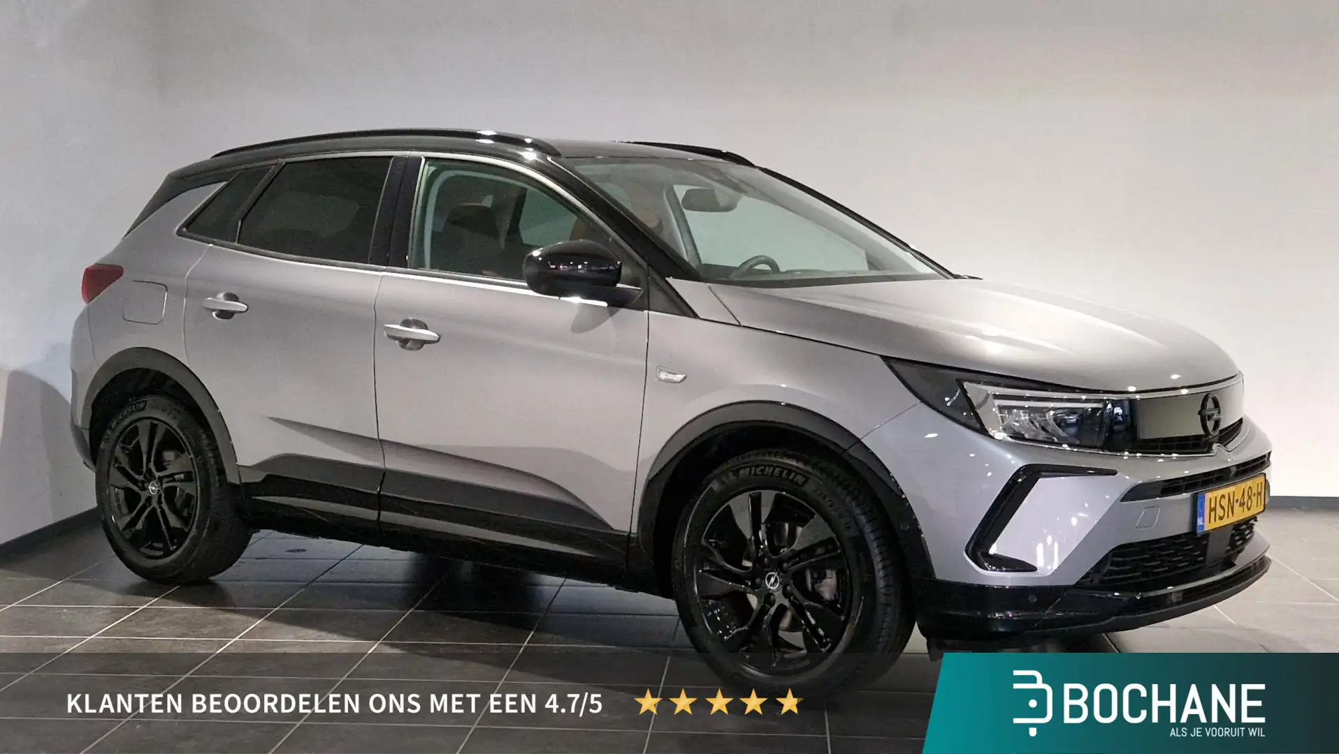Opel Grandland 1.2 Turbo GS | 360 Camera Grijs - 1