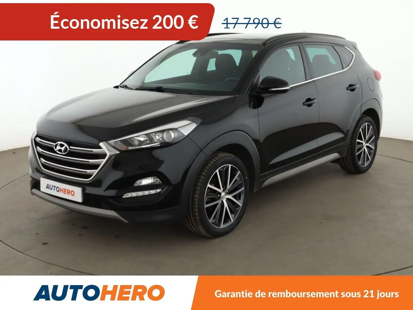 Hyundai TUCSON 1.7 CRDi Edition Mondial Noir - 1