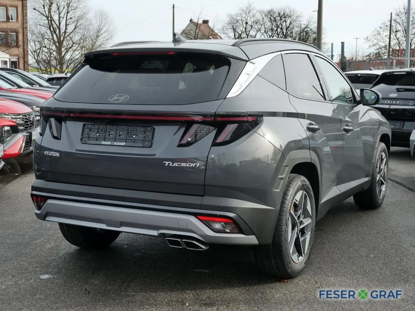 Hyundai TUCSON TREND NAVI KAMERA LED CARPLAY SHZ LHZ Grau - 2